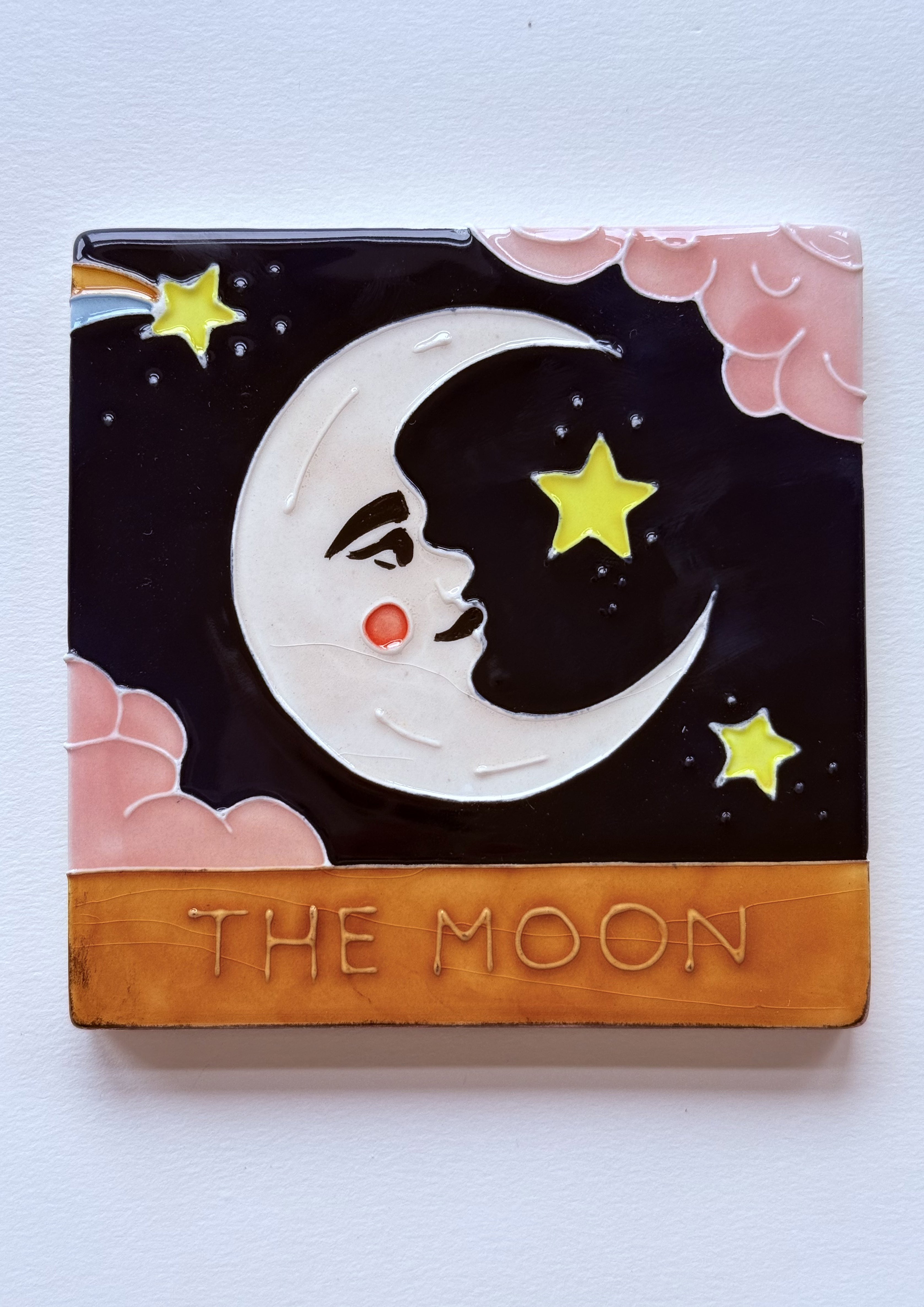 Single - Moon Coaster Dark Glaze
