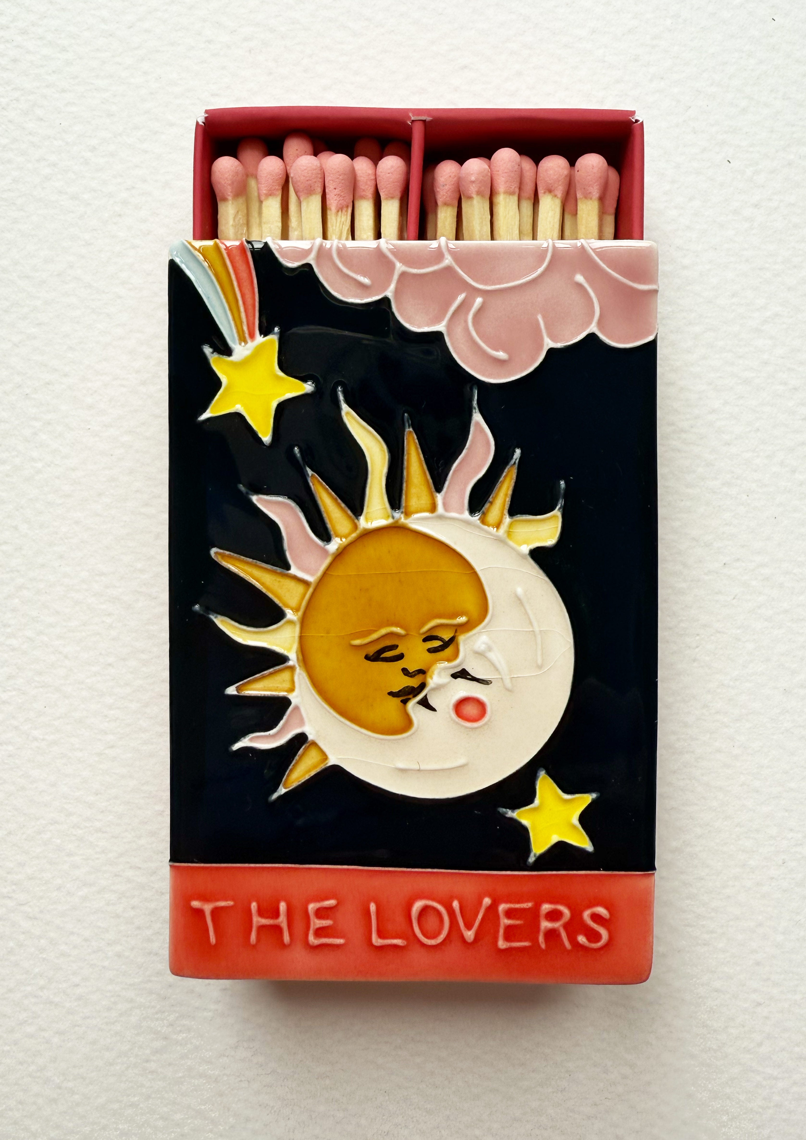 SAMPLE - The Lovers Ceramic Matchbox A