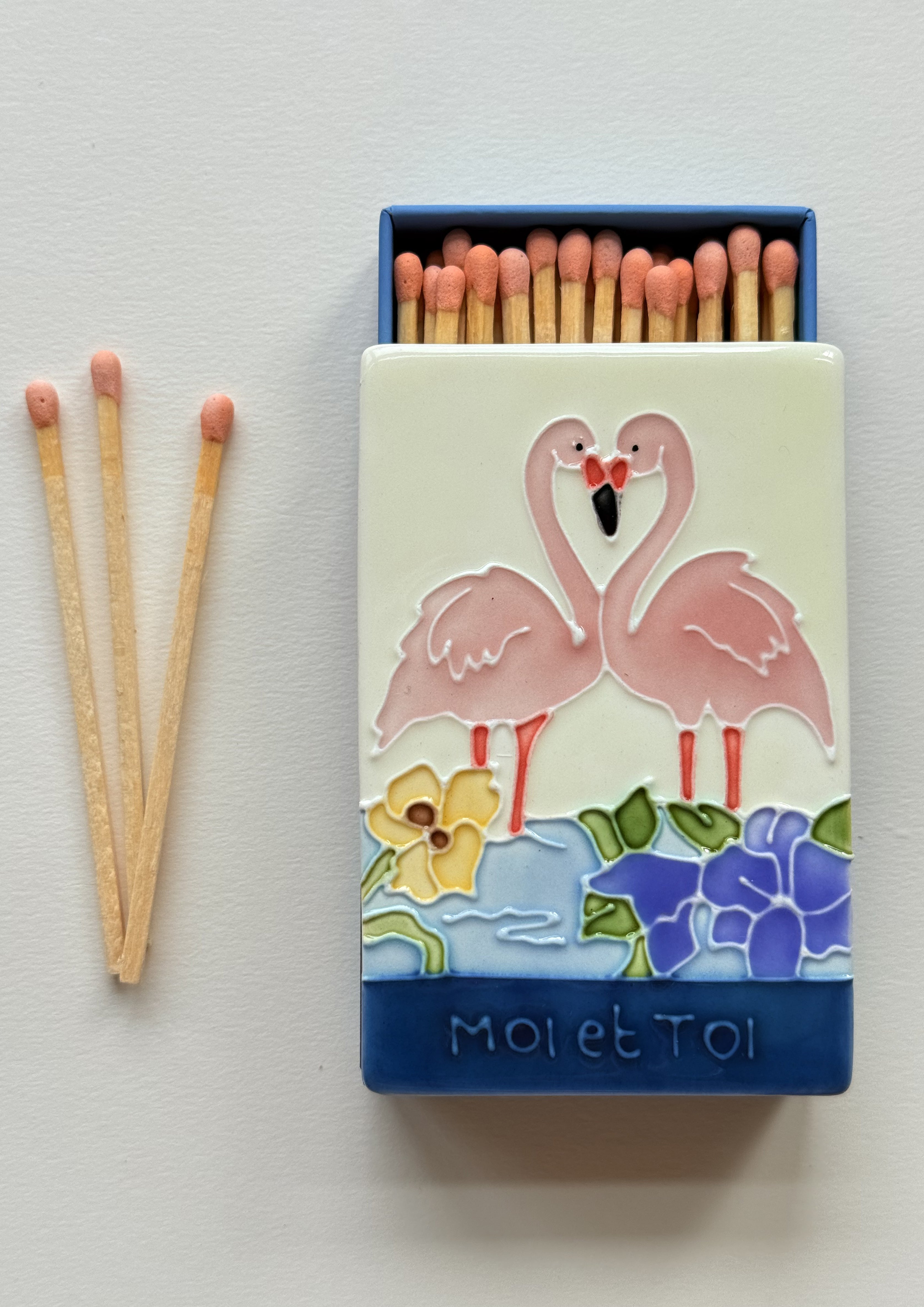 Moi et Toi - Ceramic Matchbox Sample A