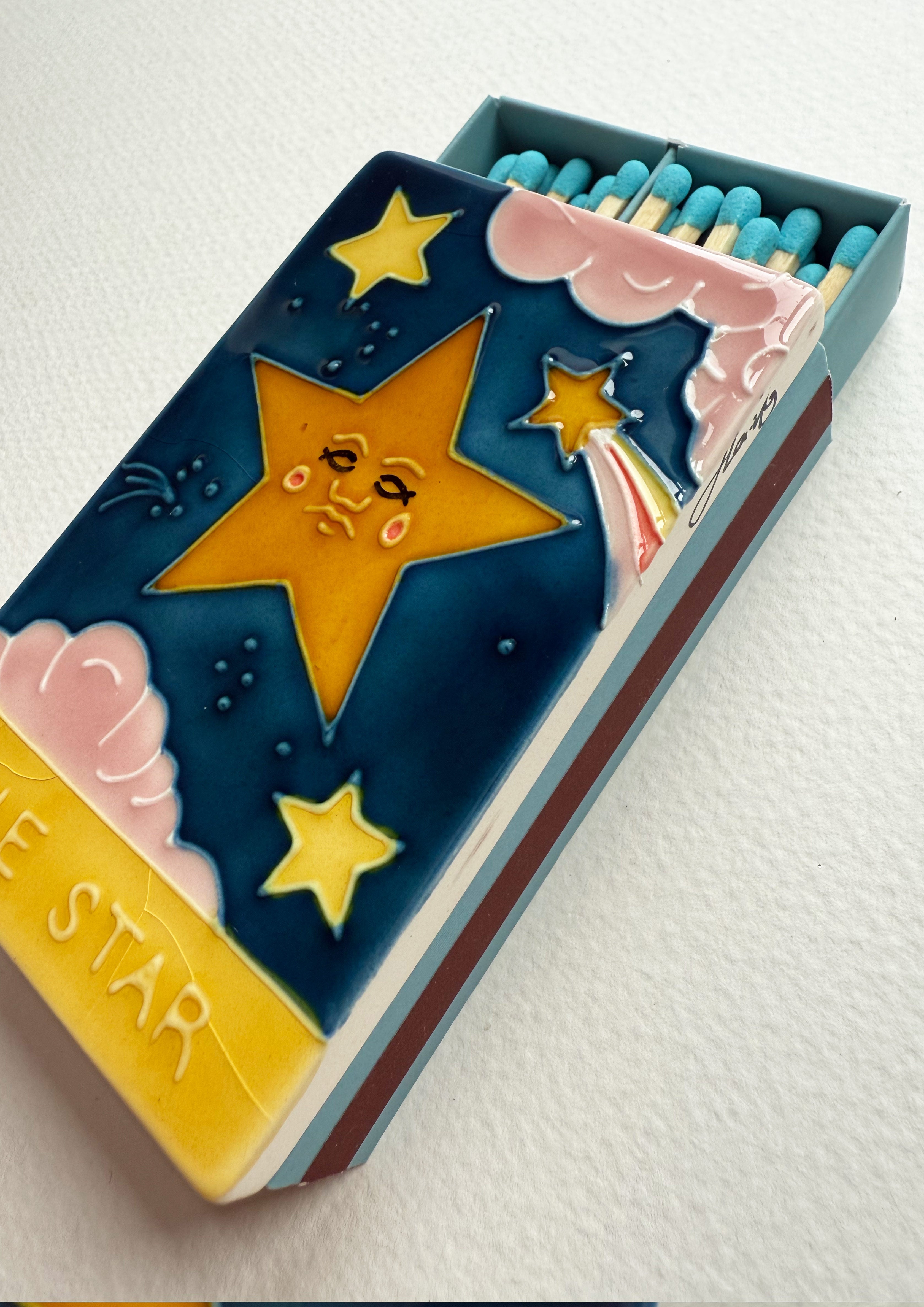 SAMPLE - The Star Ceramic Matchbox A