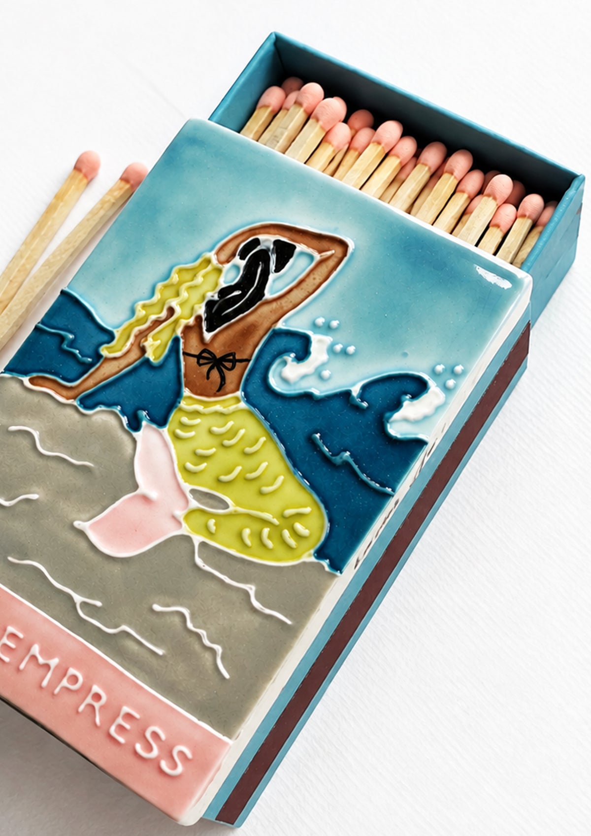 The Empress Ceramic Matchbox