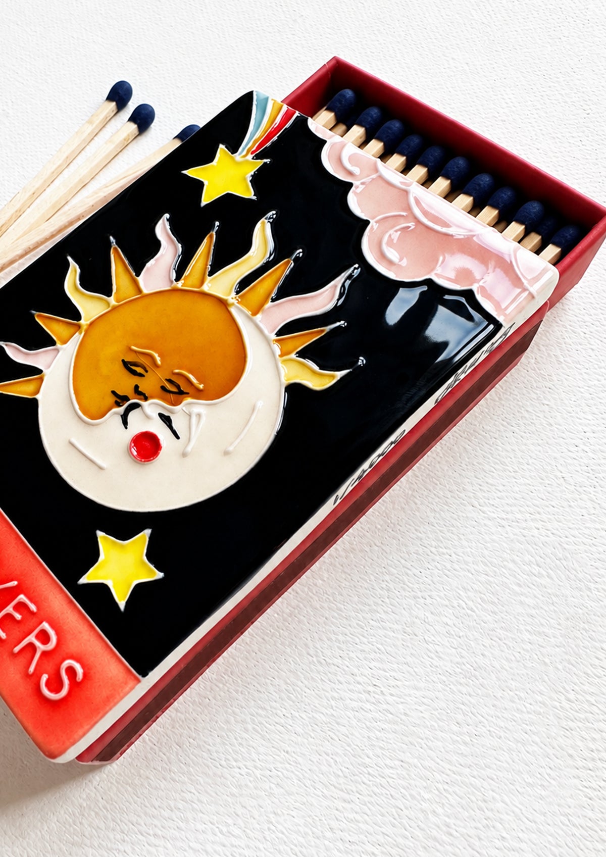 The Lovers Ceramic Matchbox