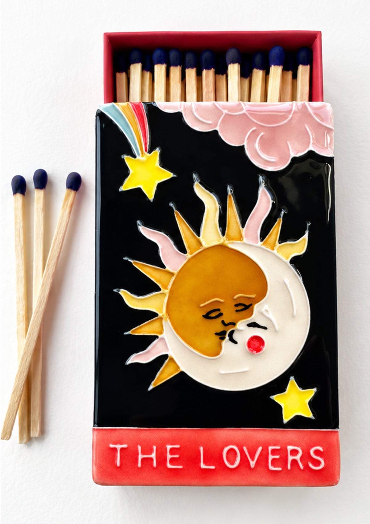 The Lovers Ceramic Matchbox
