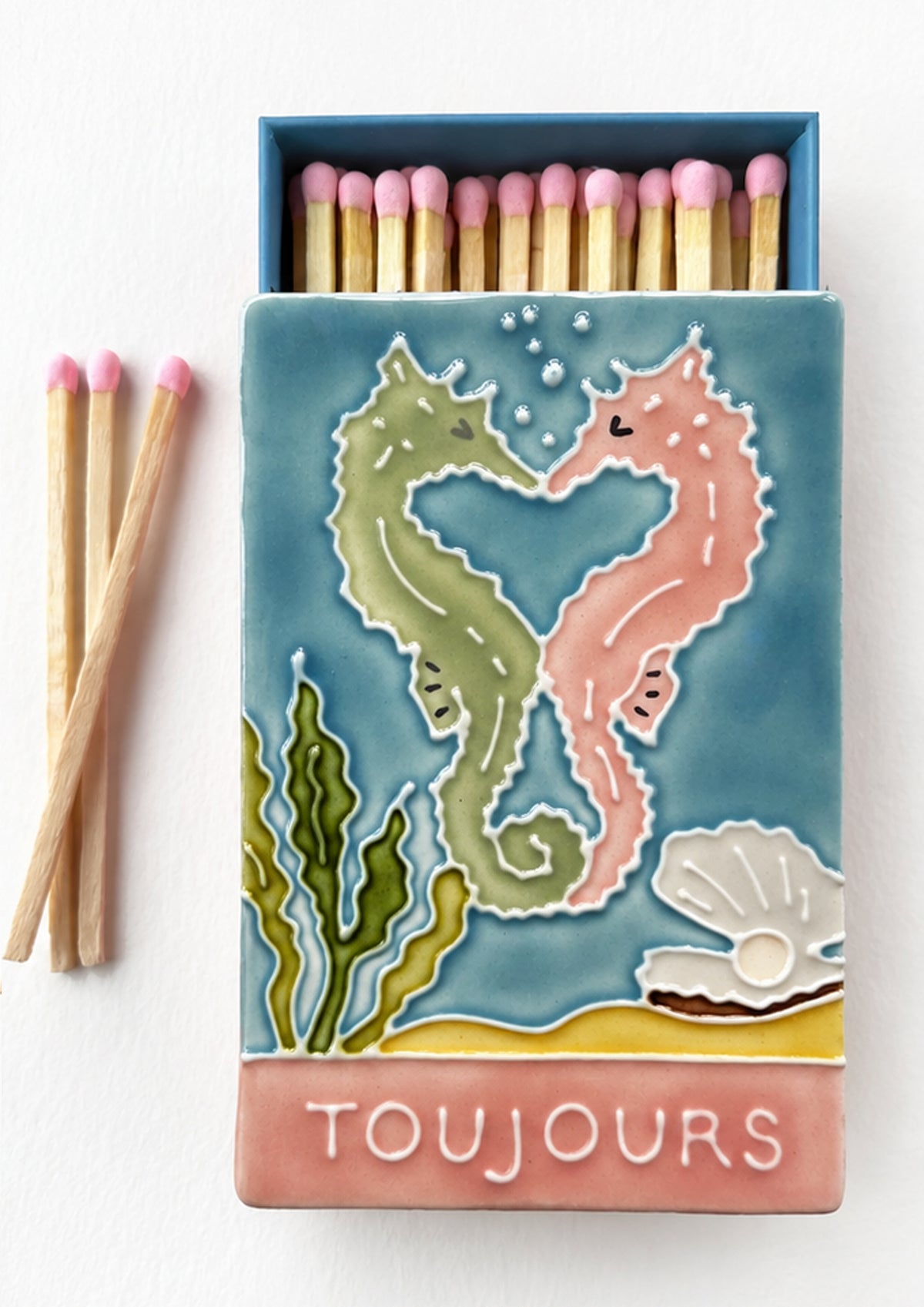 Toujours Ceramic Matchbox