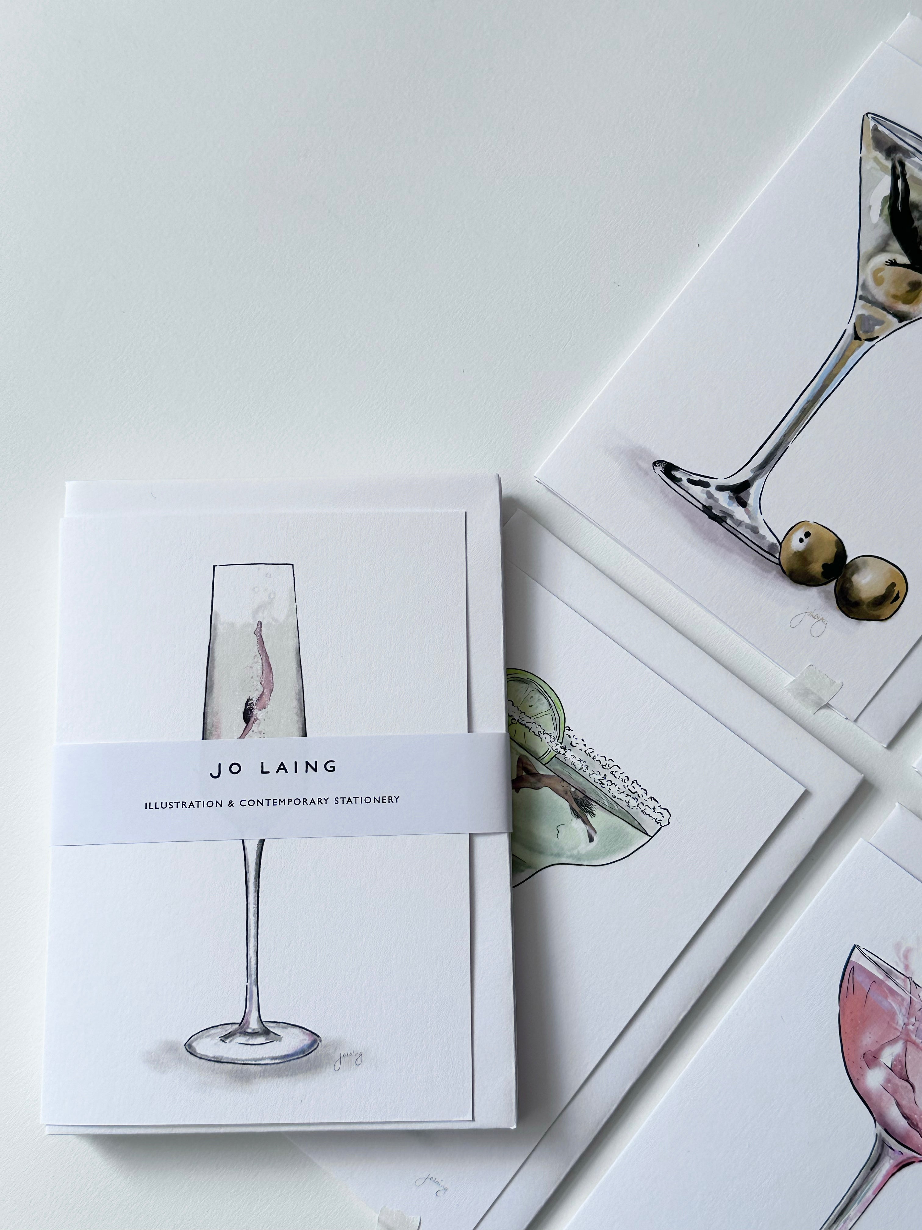 Cocktail Greeting Cards