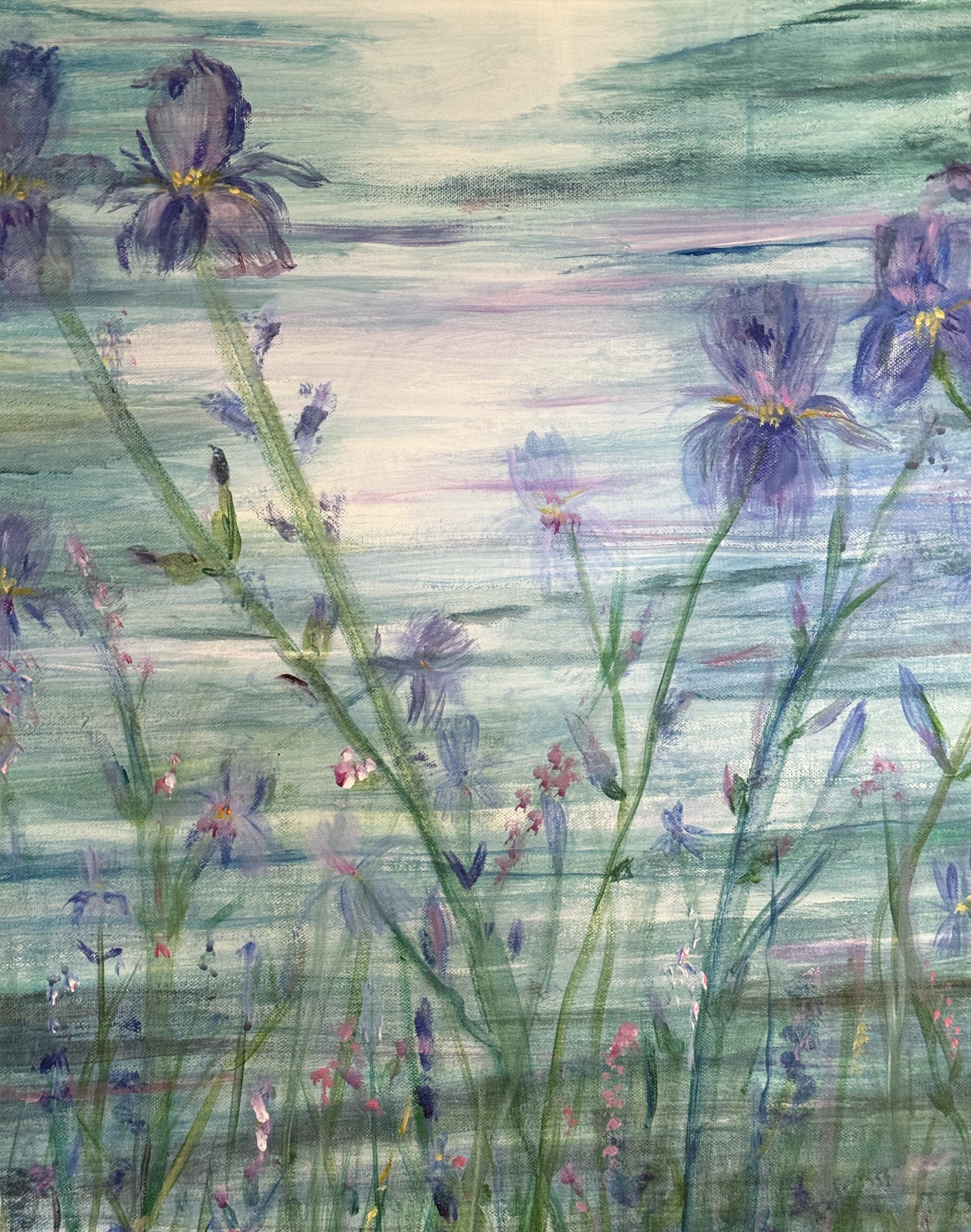 Chasing the Light- Acrylic on Canvas