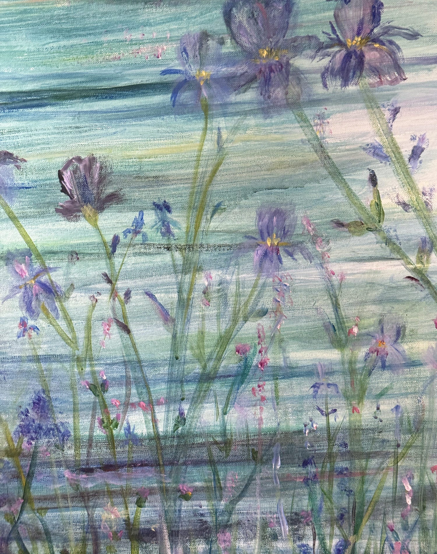 Chasing the Light- Acrylic on Canvas