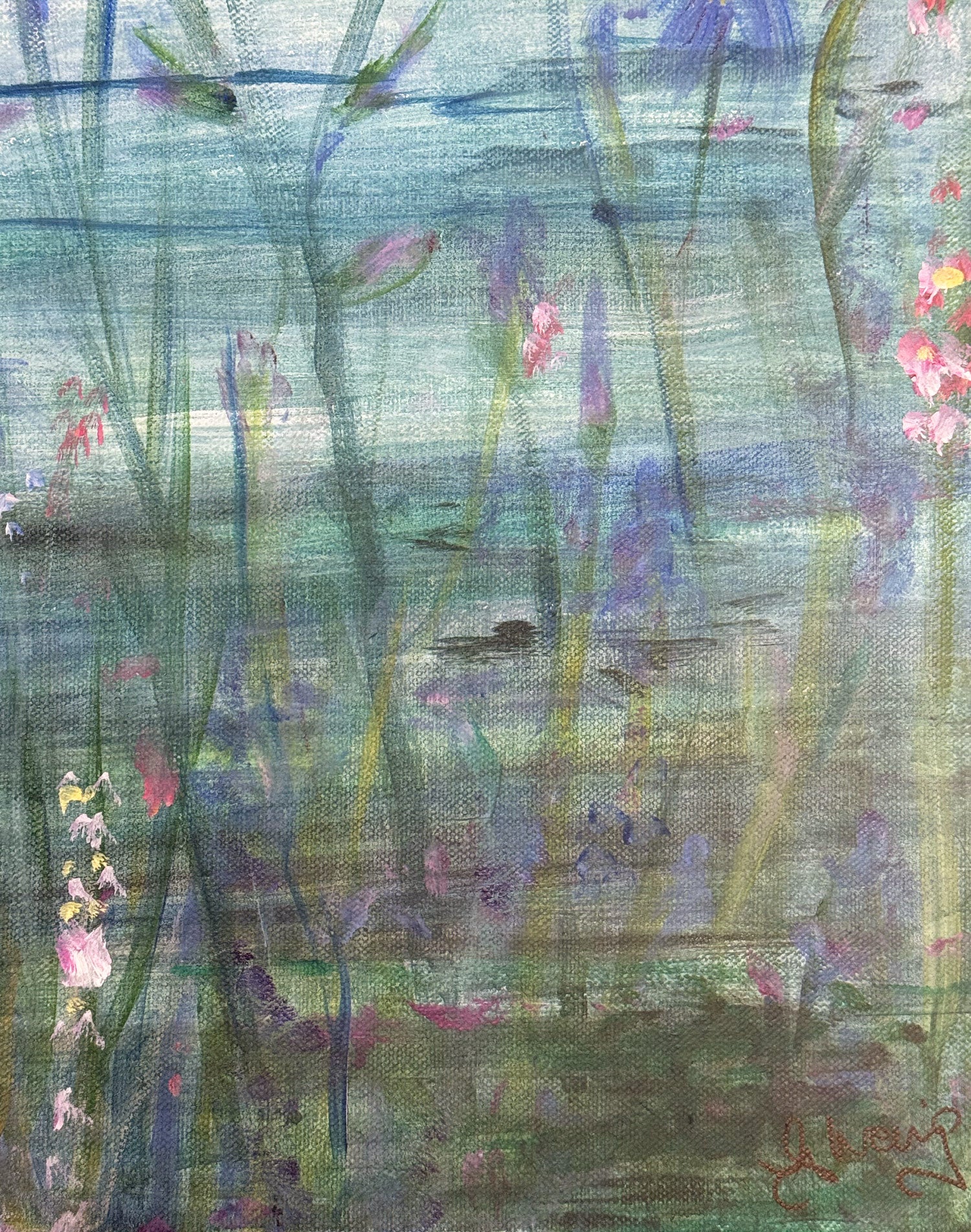 Chasing the Light- Acrylic on Canvas