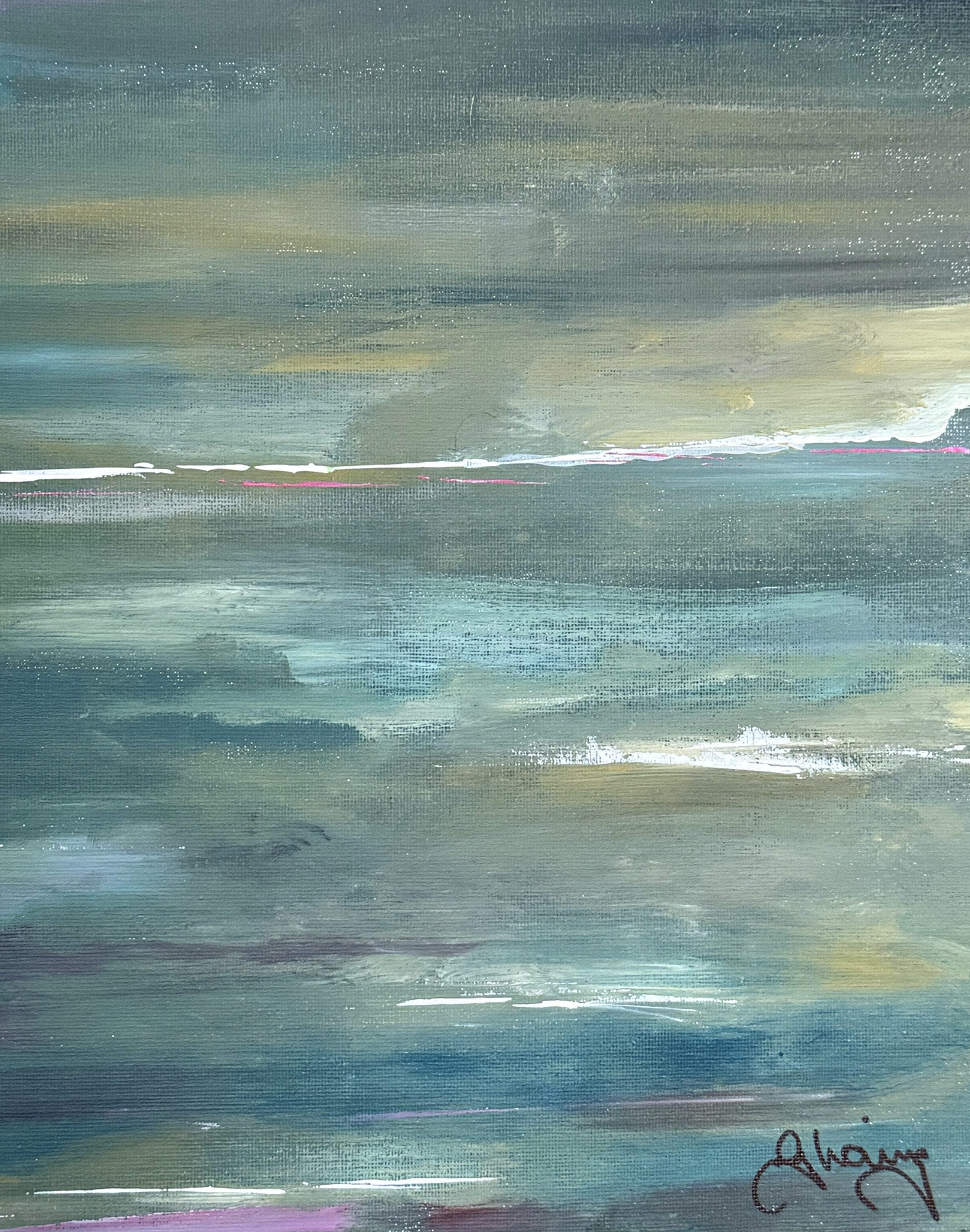 Cascade - Acrylic on Canvas