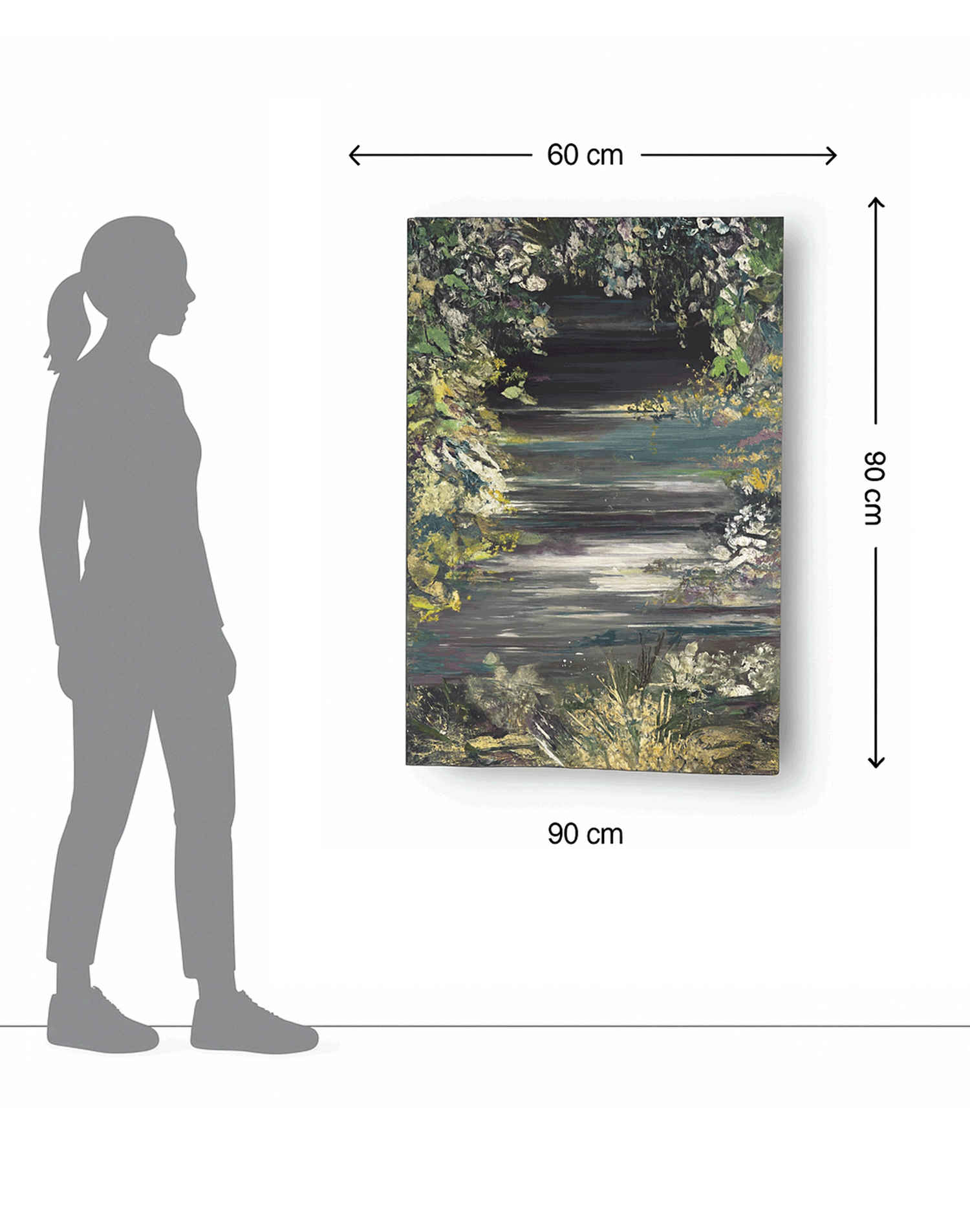 Night Veil - Acrylic on Canvas