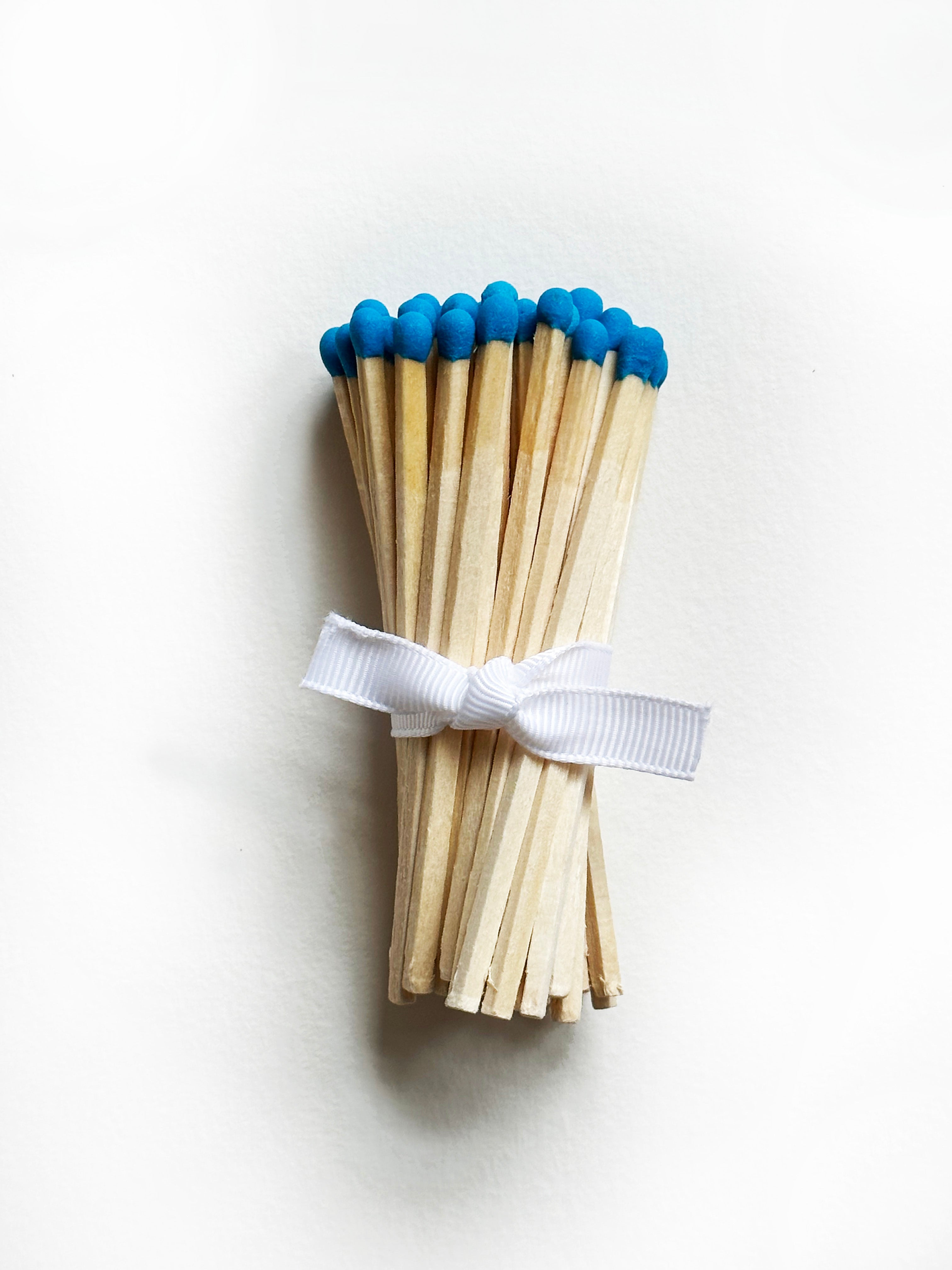 Long luxury safety matches for Jo Laing ceramic matchboxes
