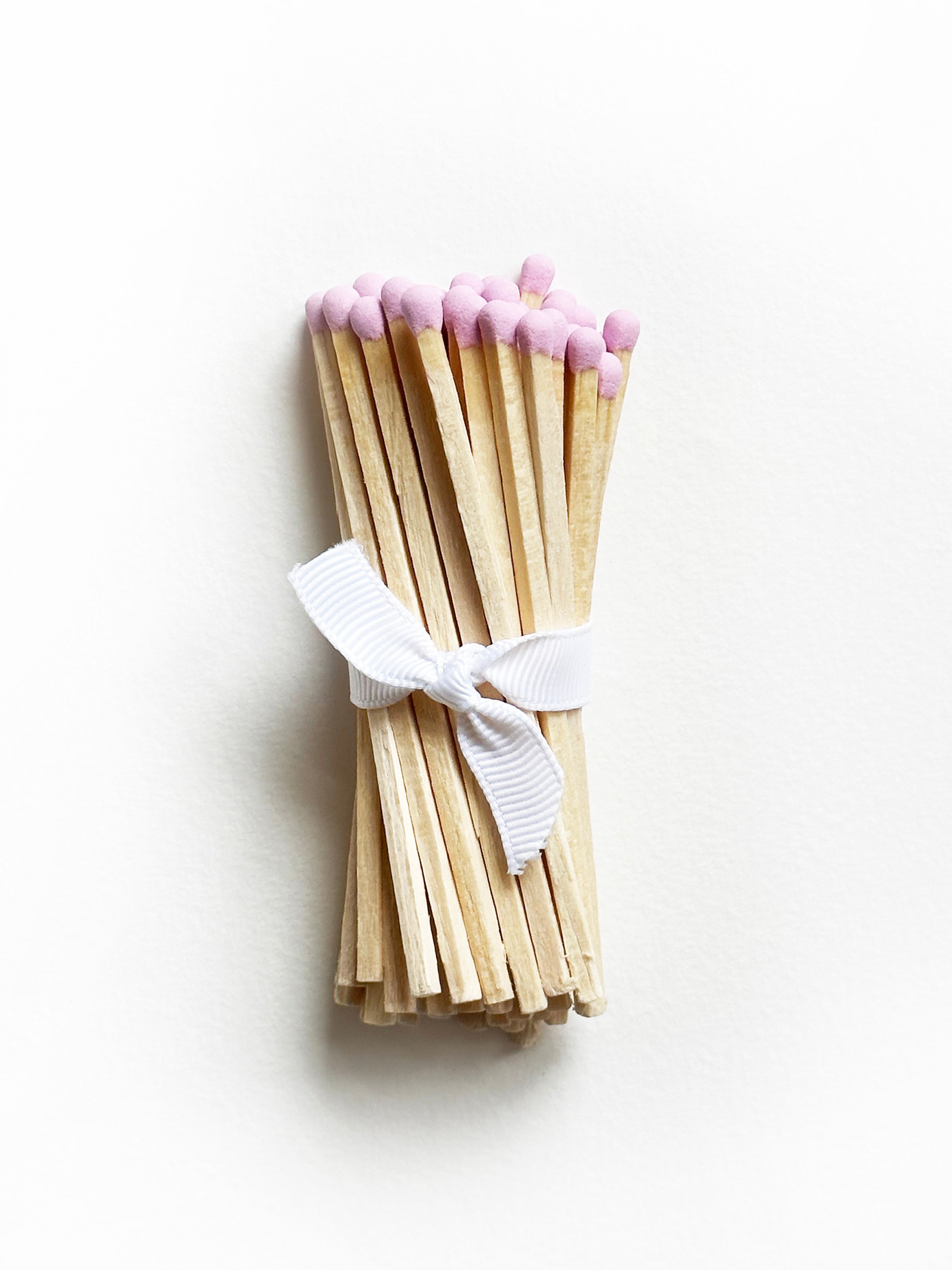 Long luxury safety matches for Jo Laing ceramic matchboxes