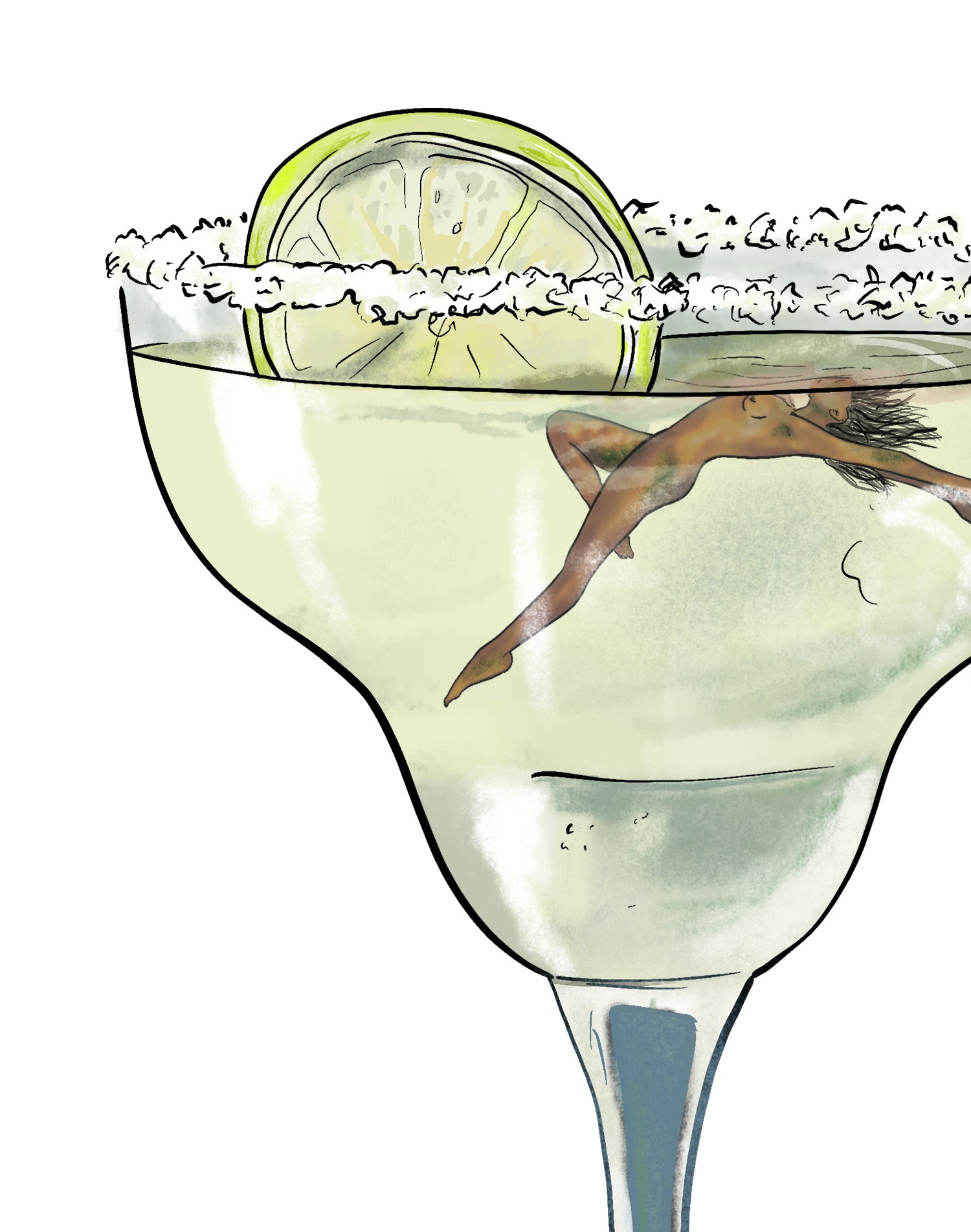 Margarita Time A4 - Unframed