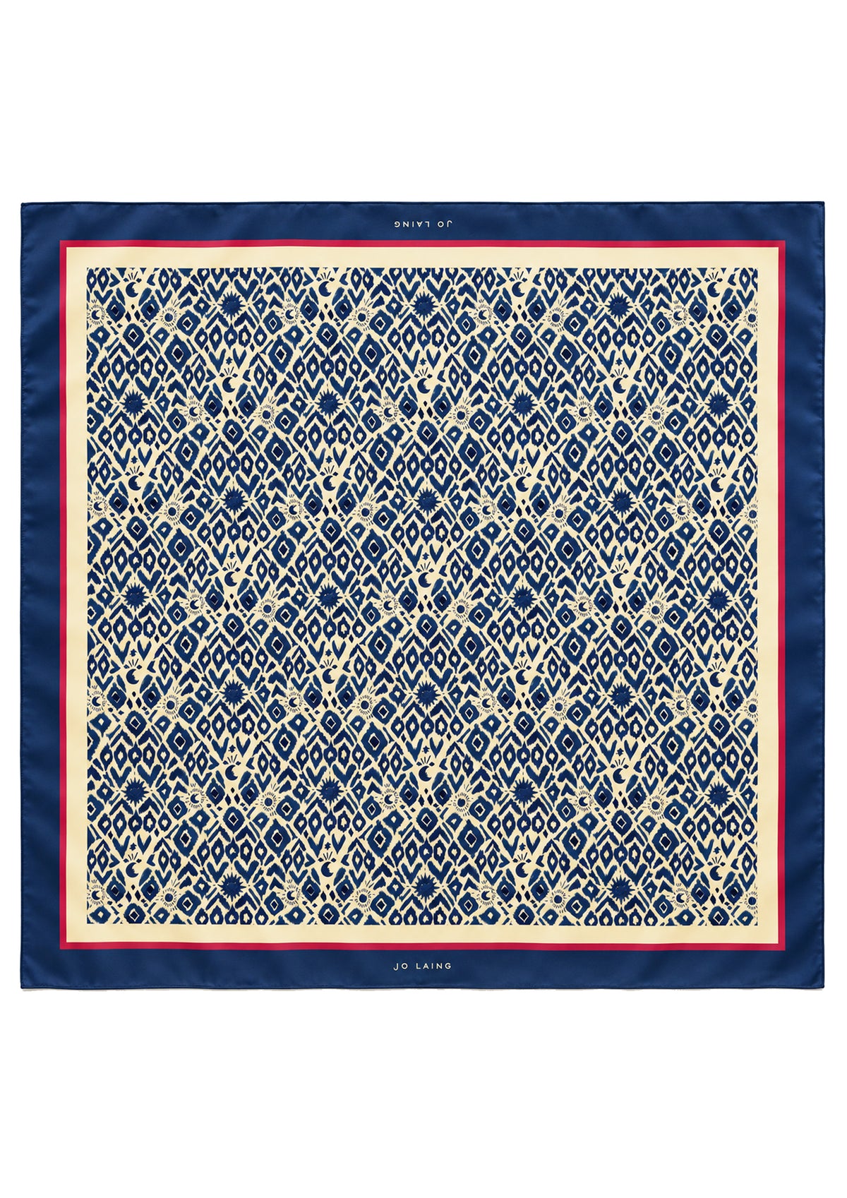 Midnight Sun Silk Scarf