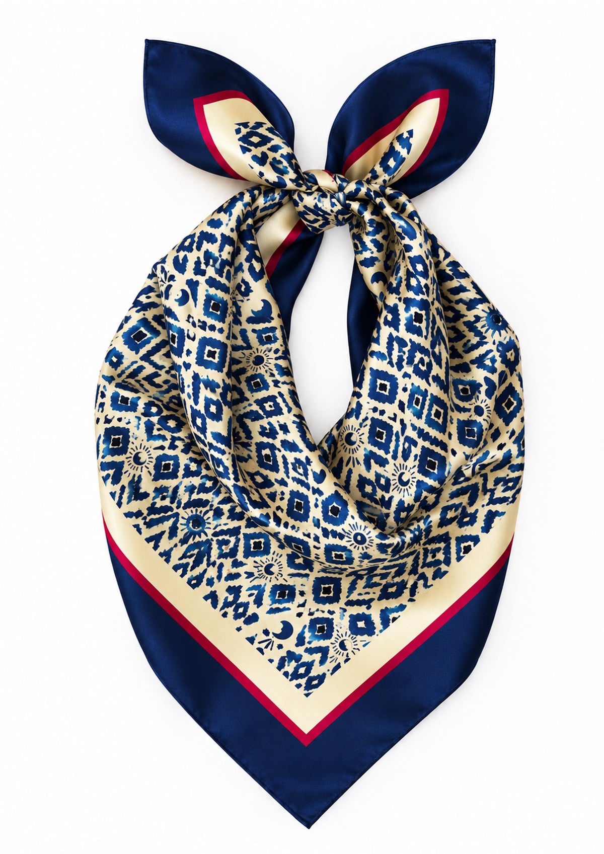 Midnight Sun Silk Scarf