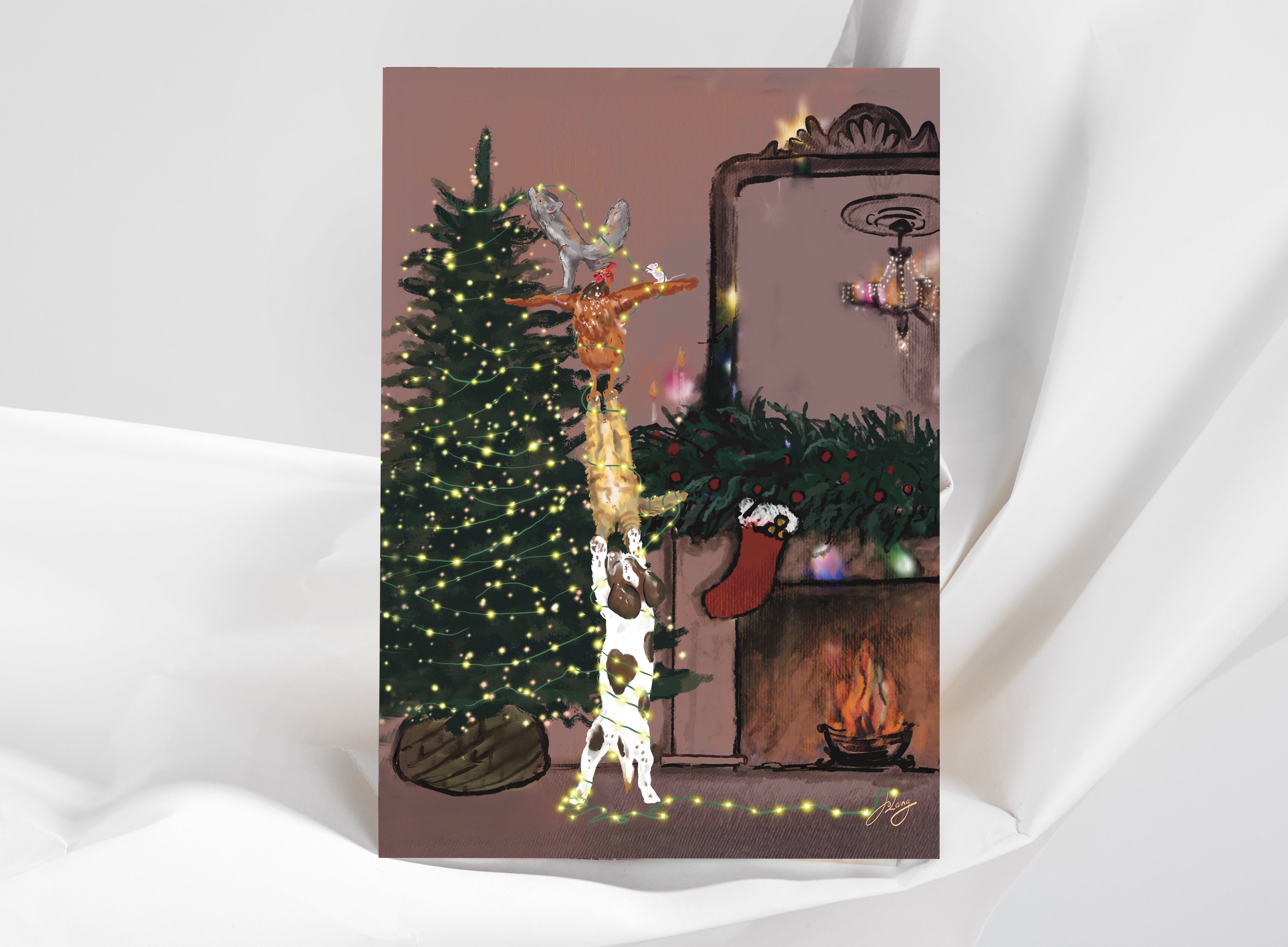One More Set Christmas Cards -Set of 6
