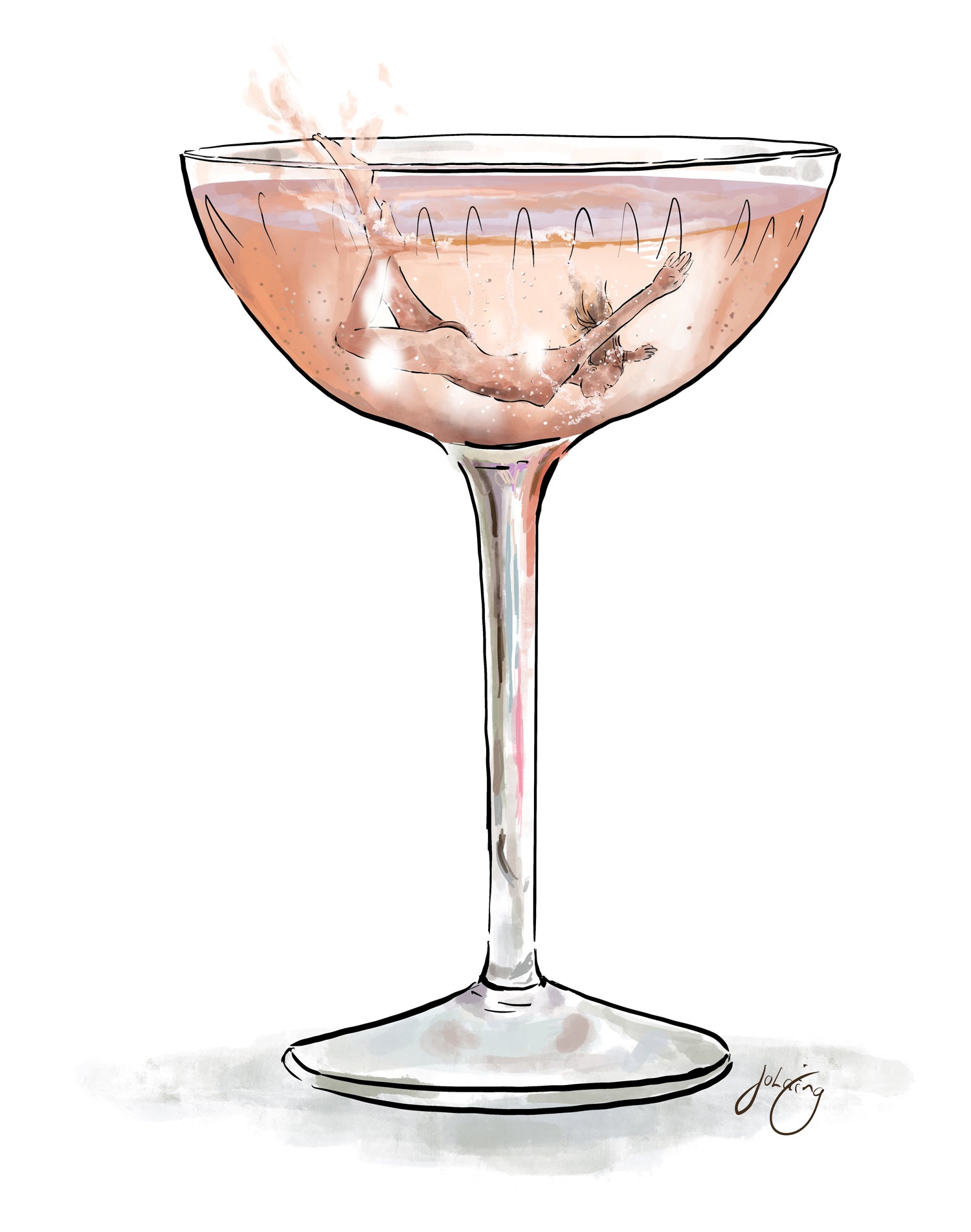 Make it a Rose A4 - Unframed