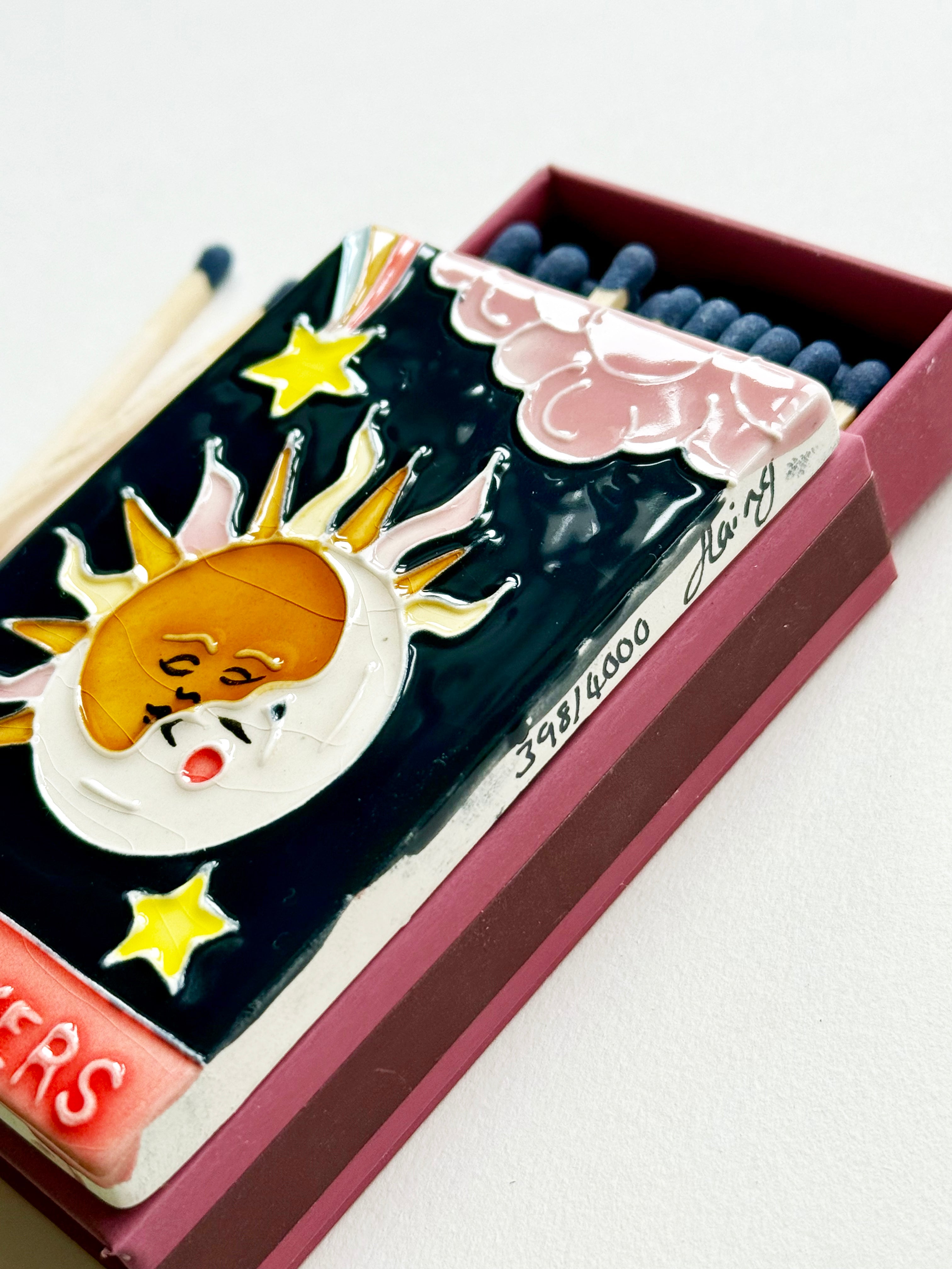 Sample B - The Lovers Ceramic Matchbox