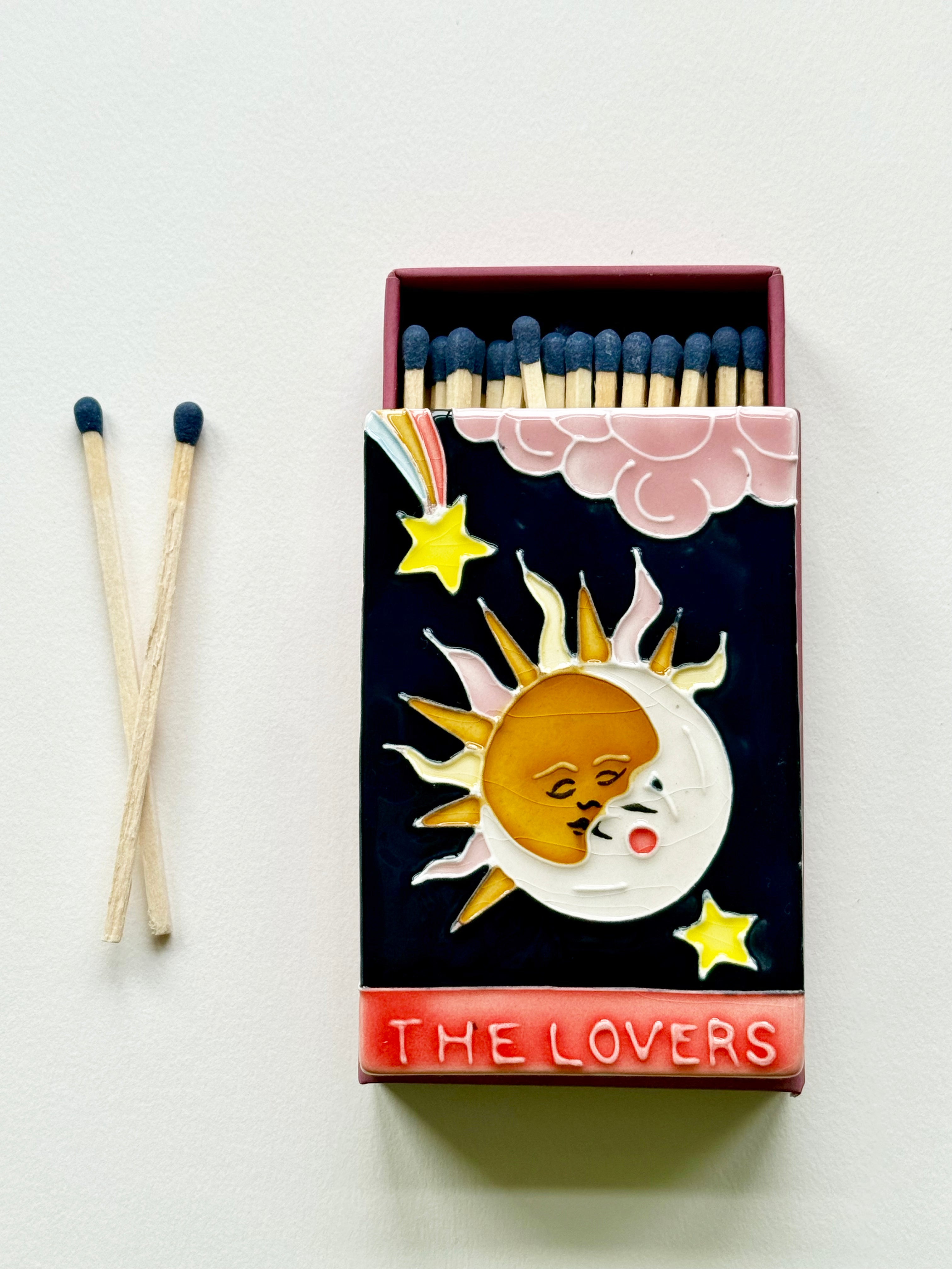 Sample B - The Lovers Ceramic Matchbox