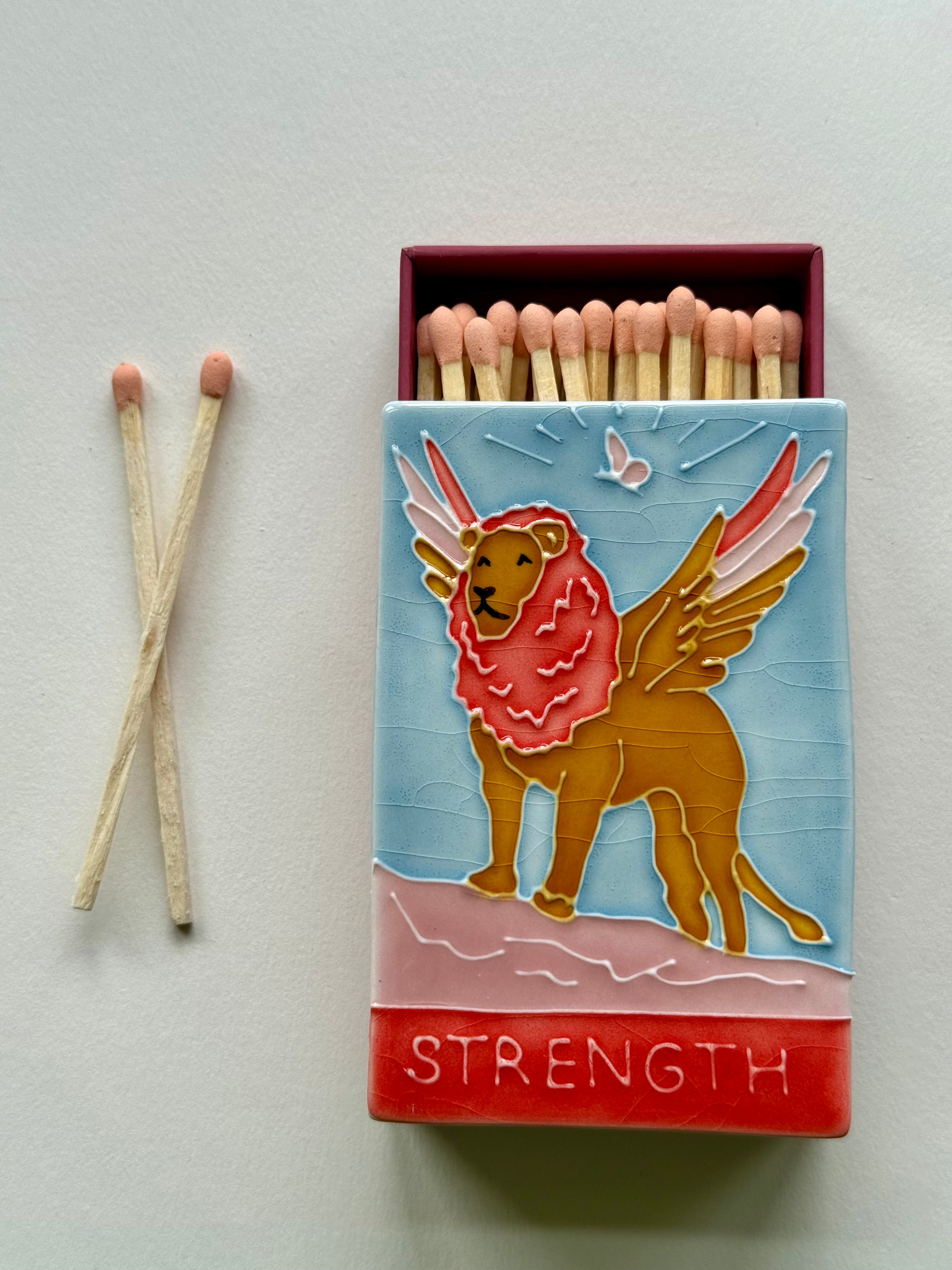Sample - Strength Ceramic Matchbox