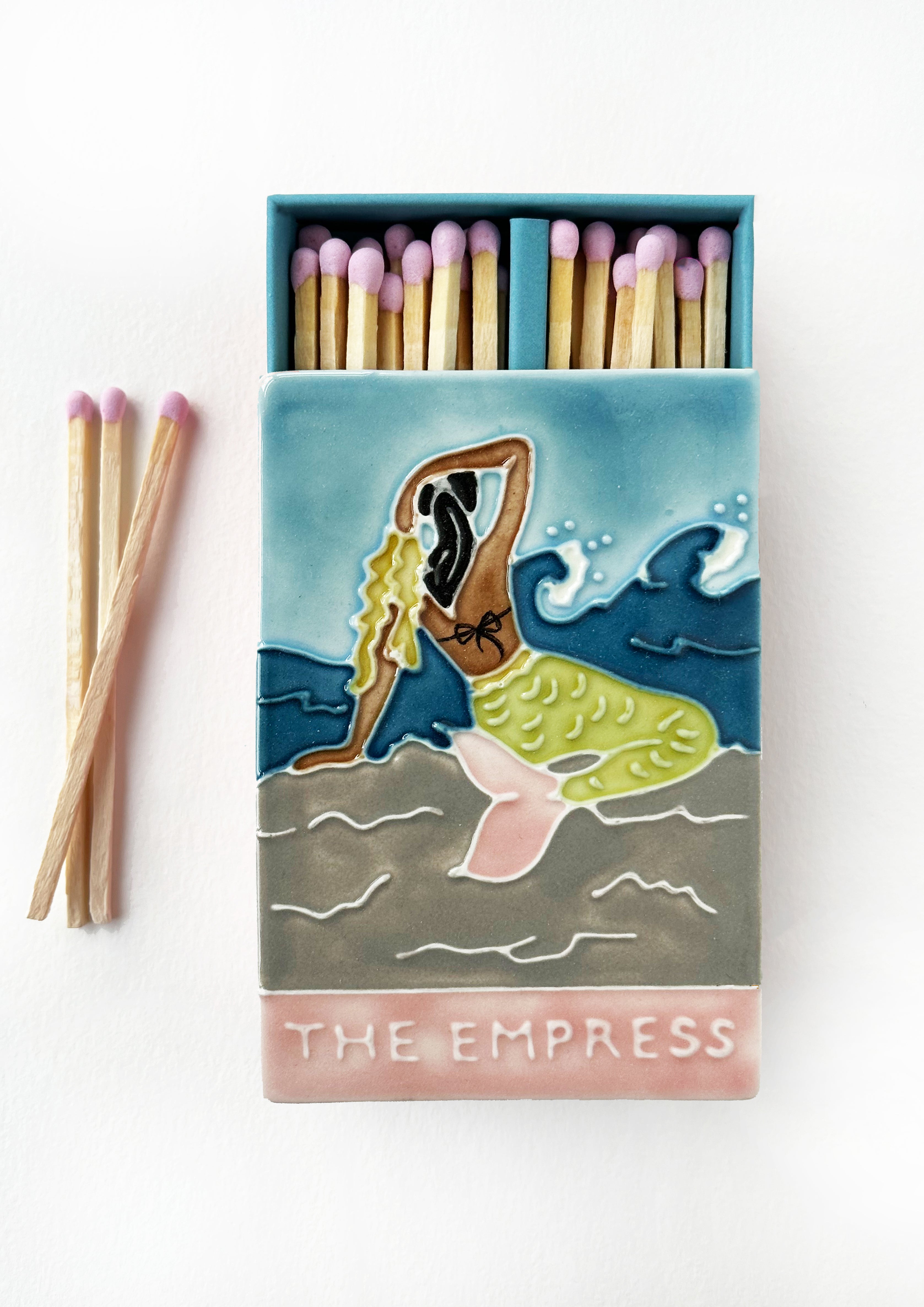 The Empress Ceramic Matchbox
