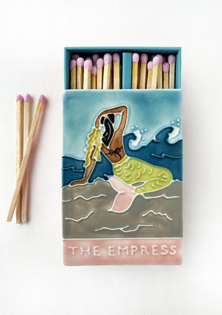 The Empress Ceramic Matchbox