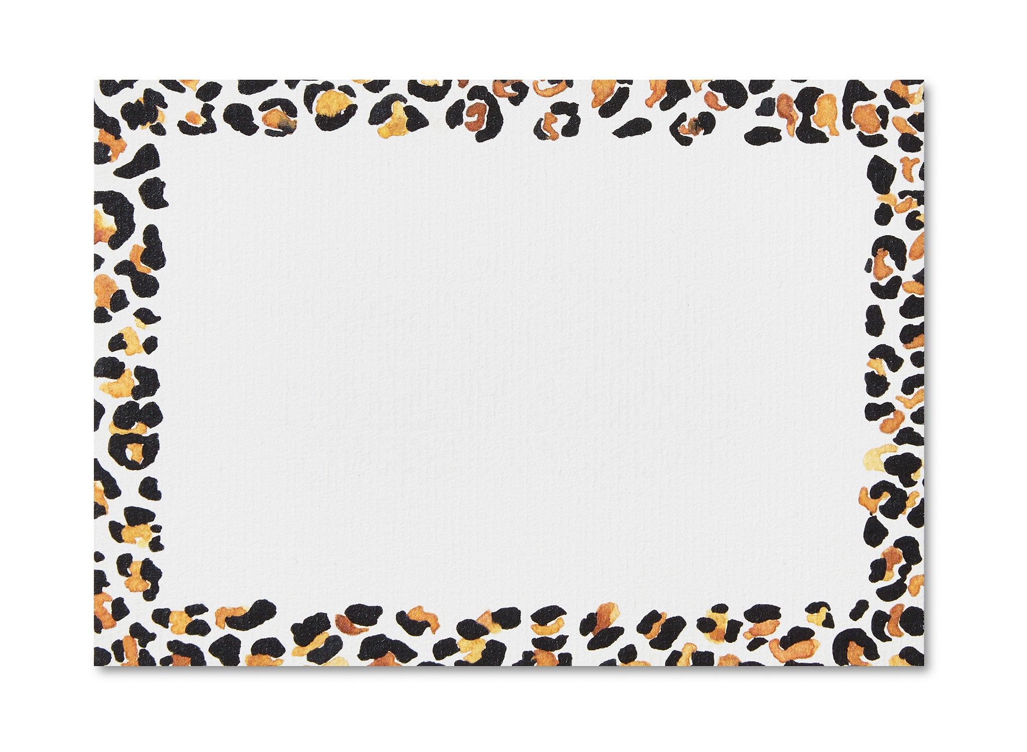 Jo Laing - Gilded Leopard Correspondence Cards - luxury stationery and notecards made in England