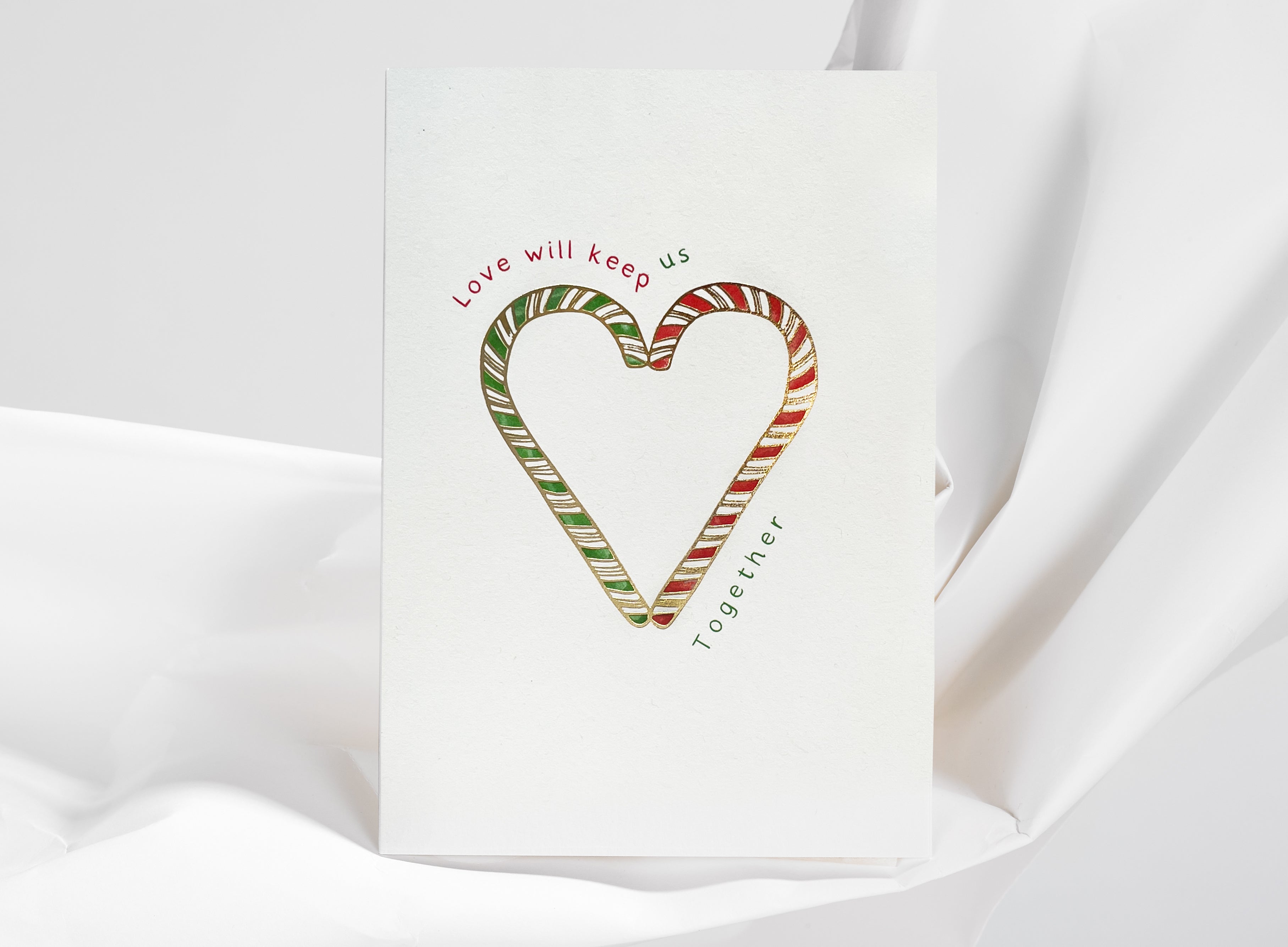 Love Will Keep Us Together Christmas Cards