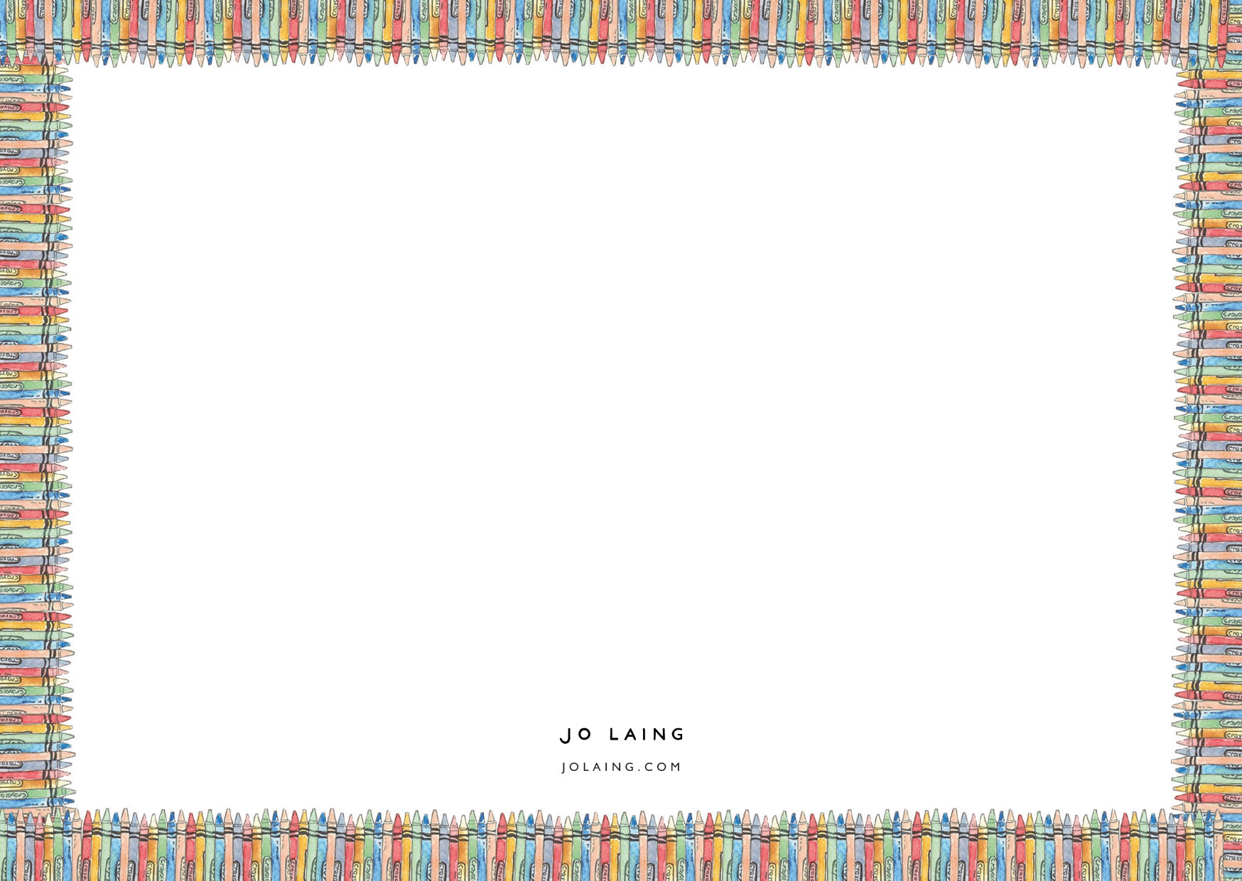 Crafty Crayons Children's Notecards