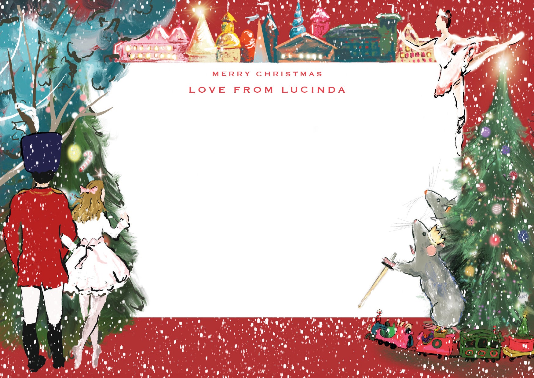 The Land Of Sweets Notecards