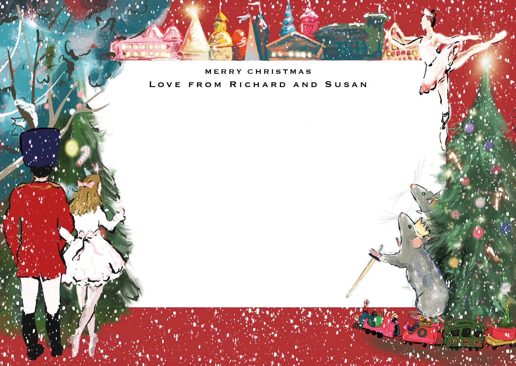 The Land Of Sweets Notecards