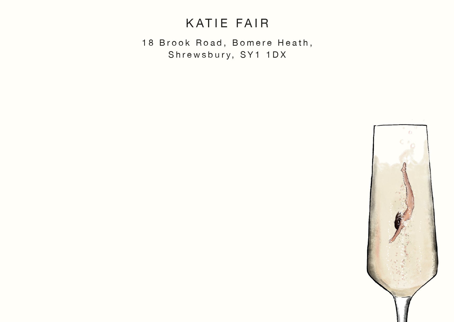 Jo Laing Bespoke Luxury Stationery Collection, Personalised with your name and Address