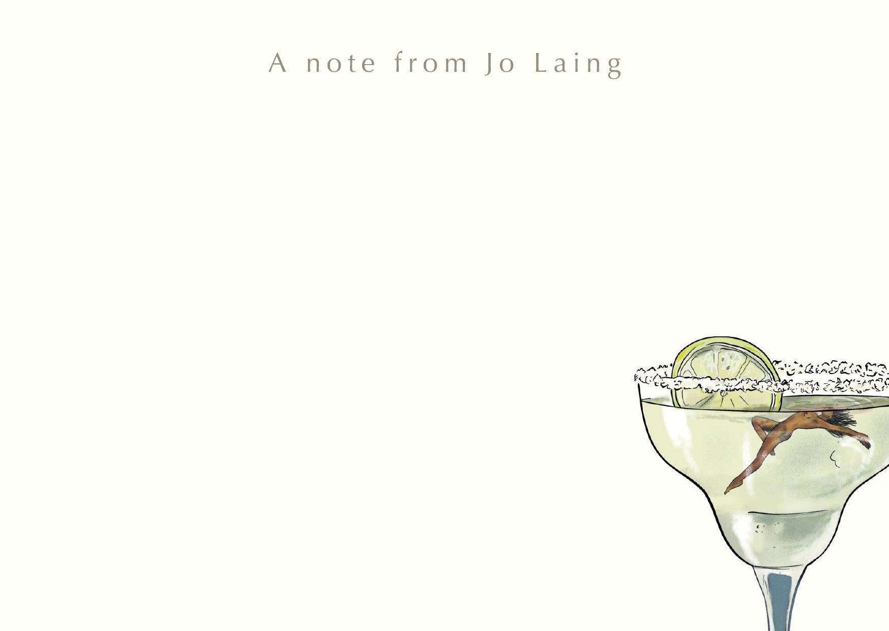 Jo Laing Bespoke Luxury Stationery Collection, Personalised with your name and Address