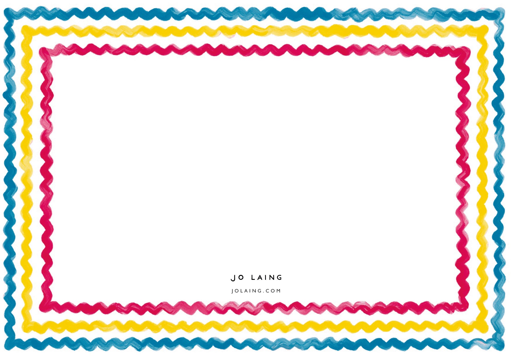 Jo Laing Bespoke Luxury Stationery Collection, Personalised with your name and Address