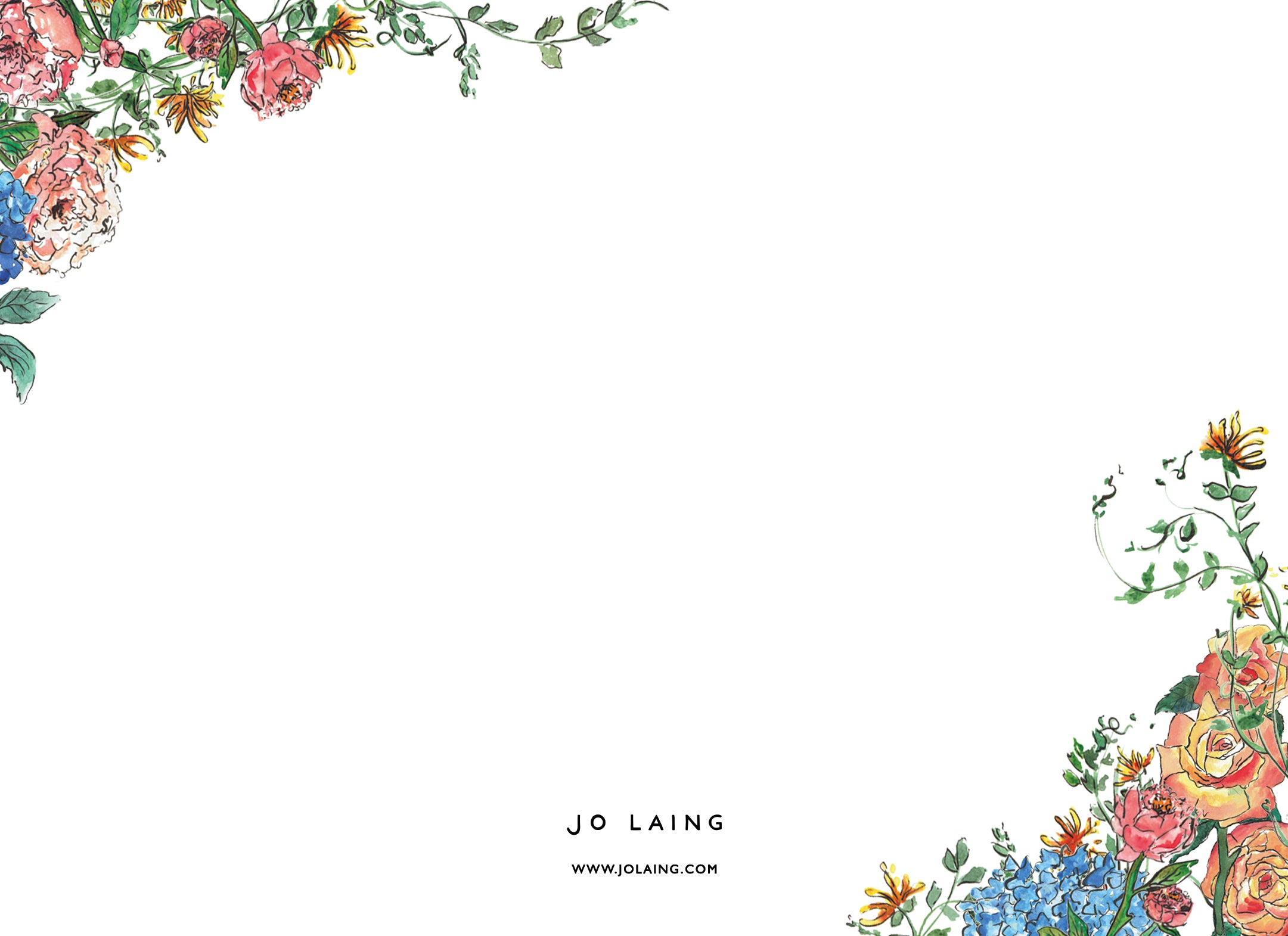 Jo Laing Bespoke Luxury Stationery Collection, Personalised with your name and Address