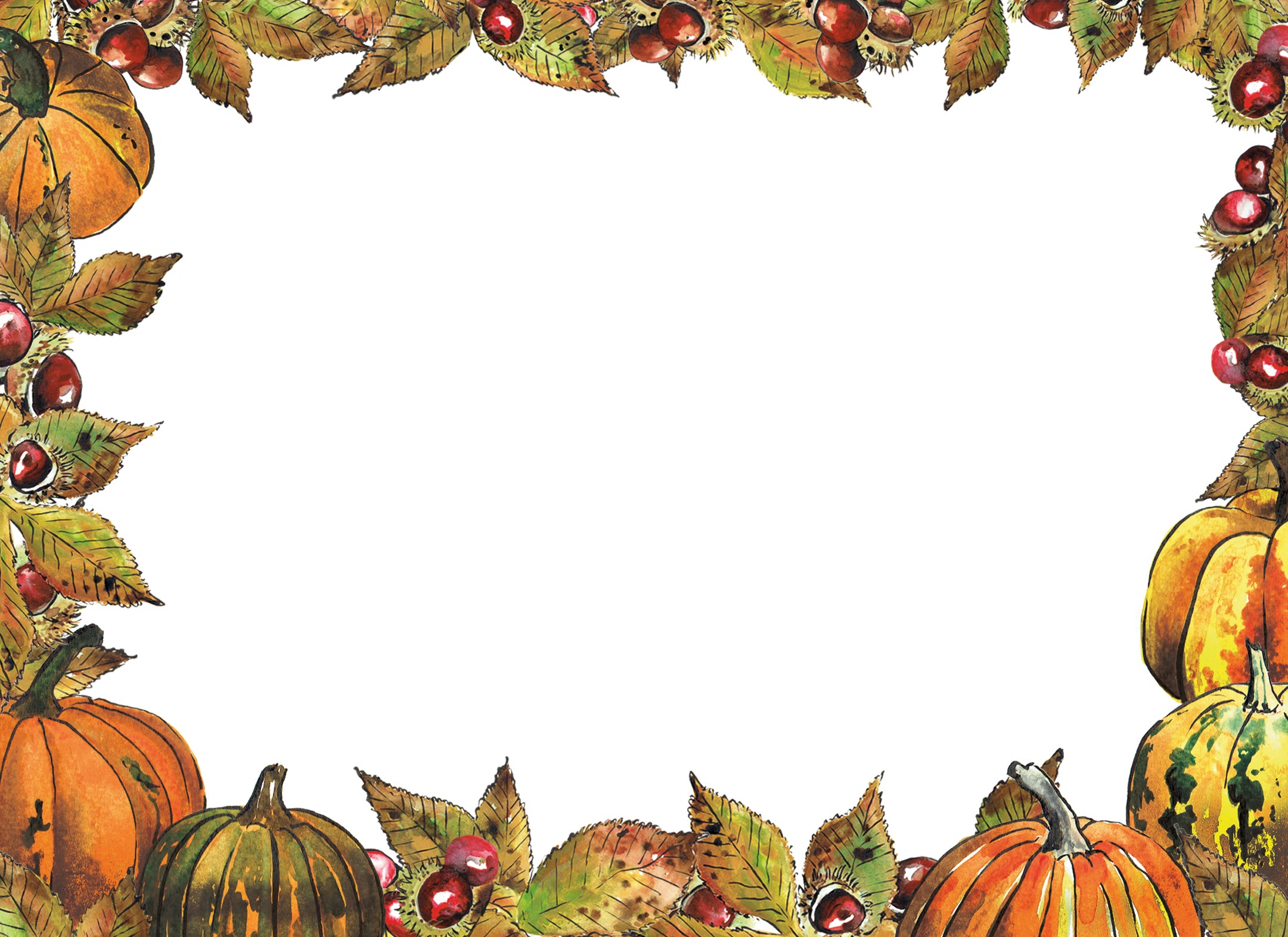 Autumn Pumpkin Patch Notecards