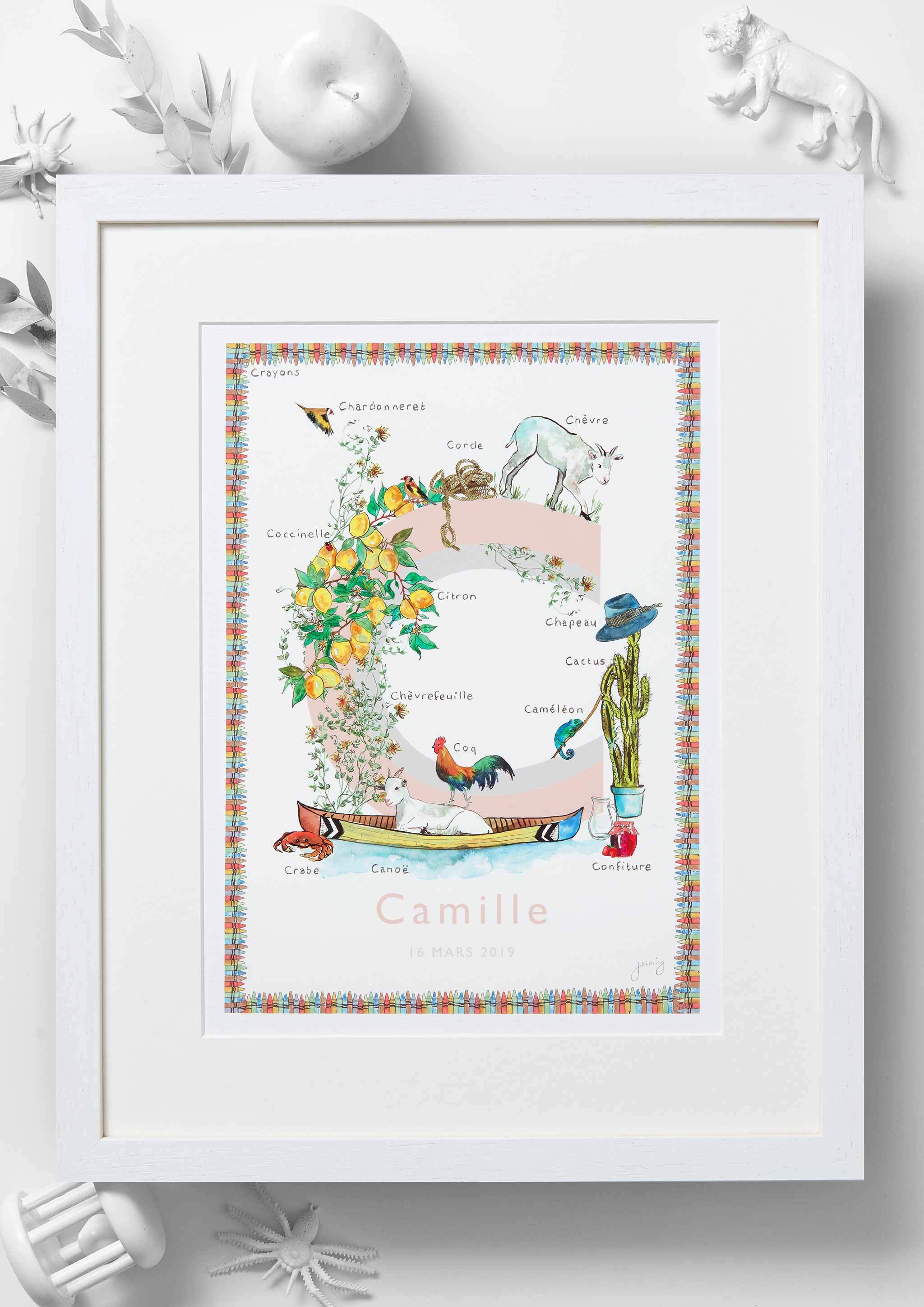 Jo Laing - Giclée Fine Art Print - French Nursery Art and Illustration