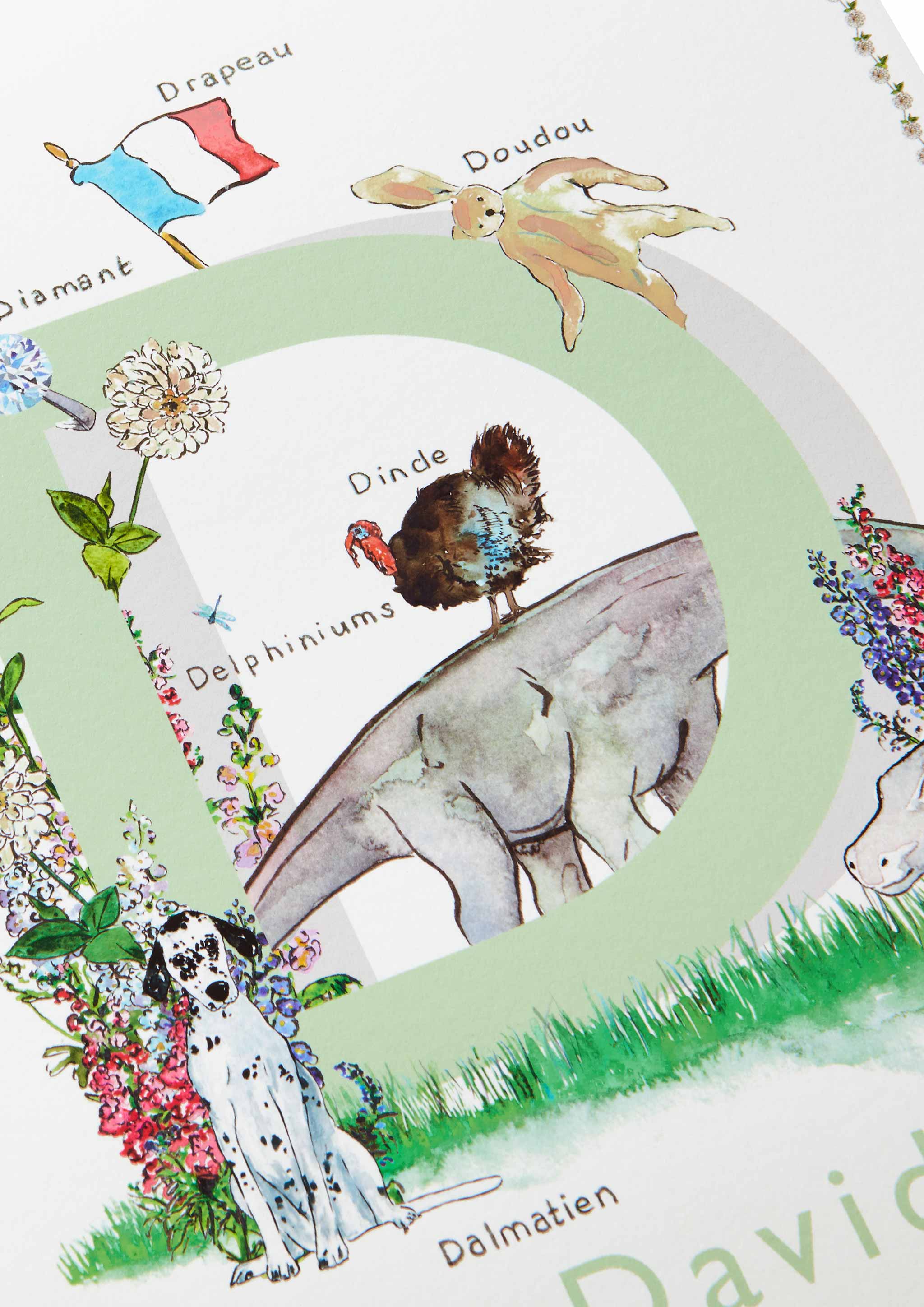 Jo Laing - Giclée Fine Art Print - French Nursery Art and Illustration