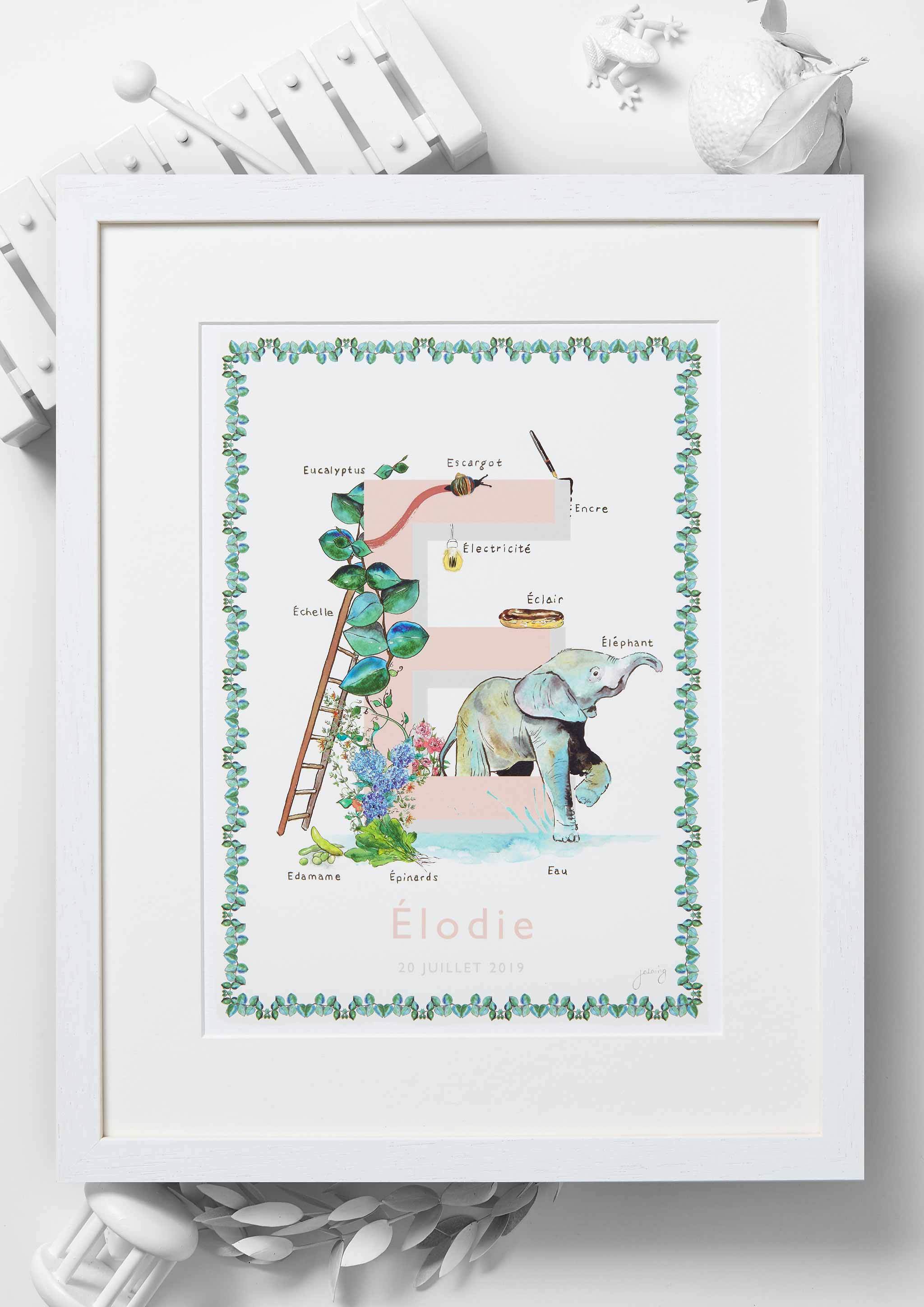 Jo Laing - Giclée Fine Art Print - French Nursery Art and Illustration