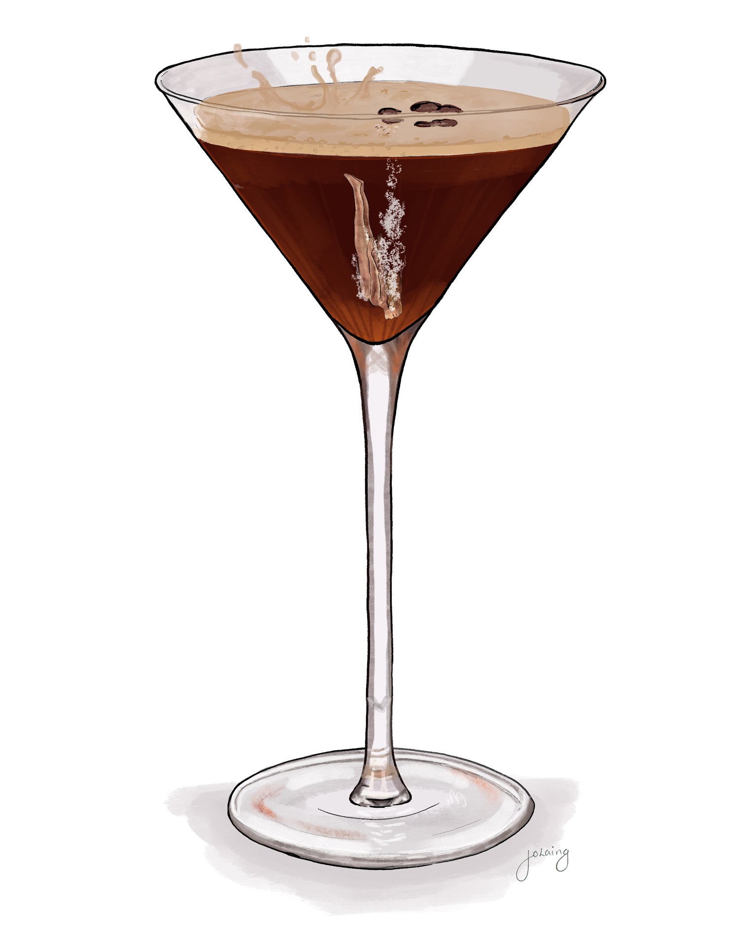 Martini Time Art Print