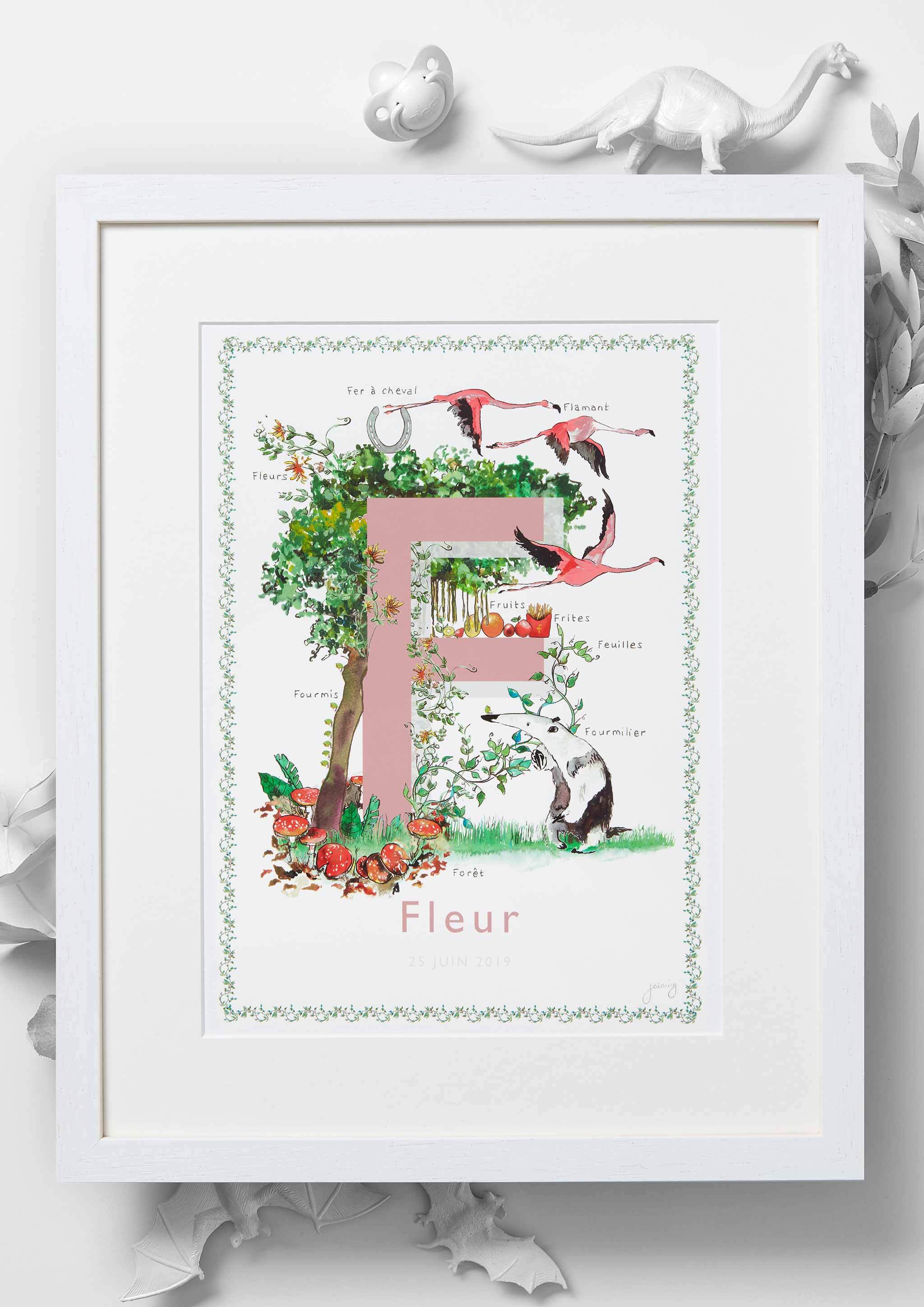 Jo Laing - Giclée Fine Art Print - French Nursery Art and Illustration