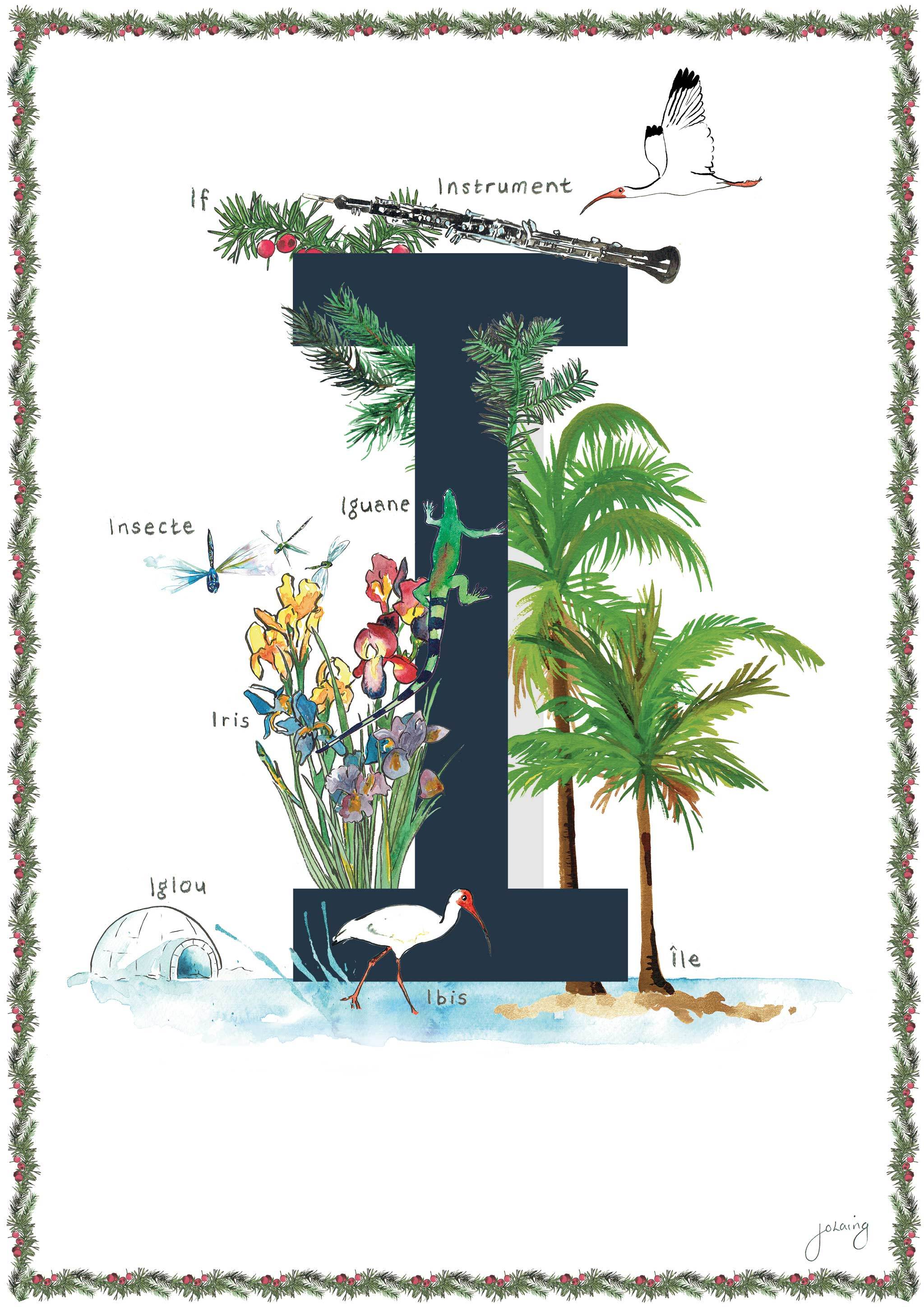 Jo Laing - Giclée Fine Art Print - French Nursery Art and Illustration