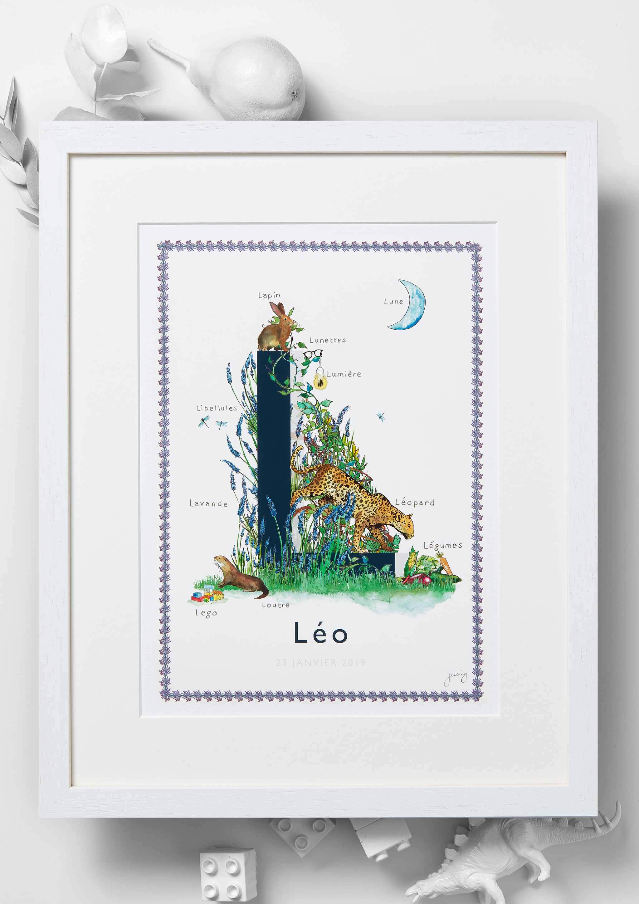 Jo Laing - Giclée Fine Art Print - French Nursery Art and Illustration