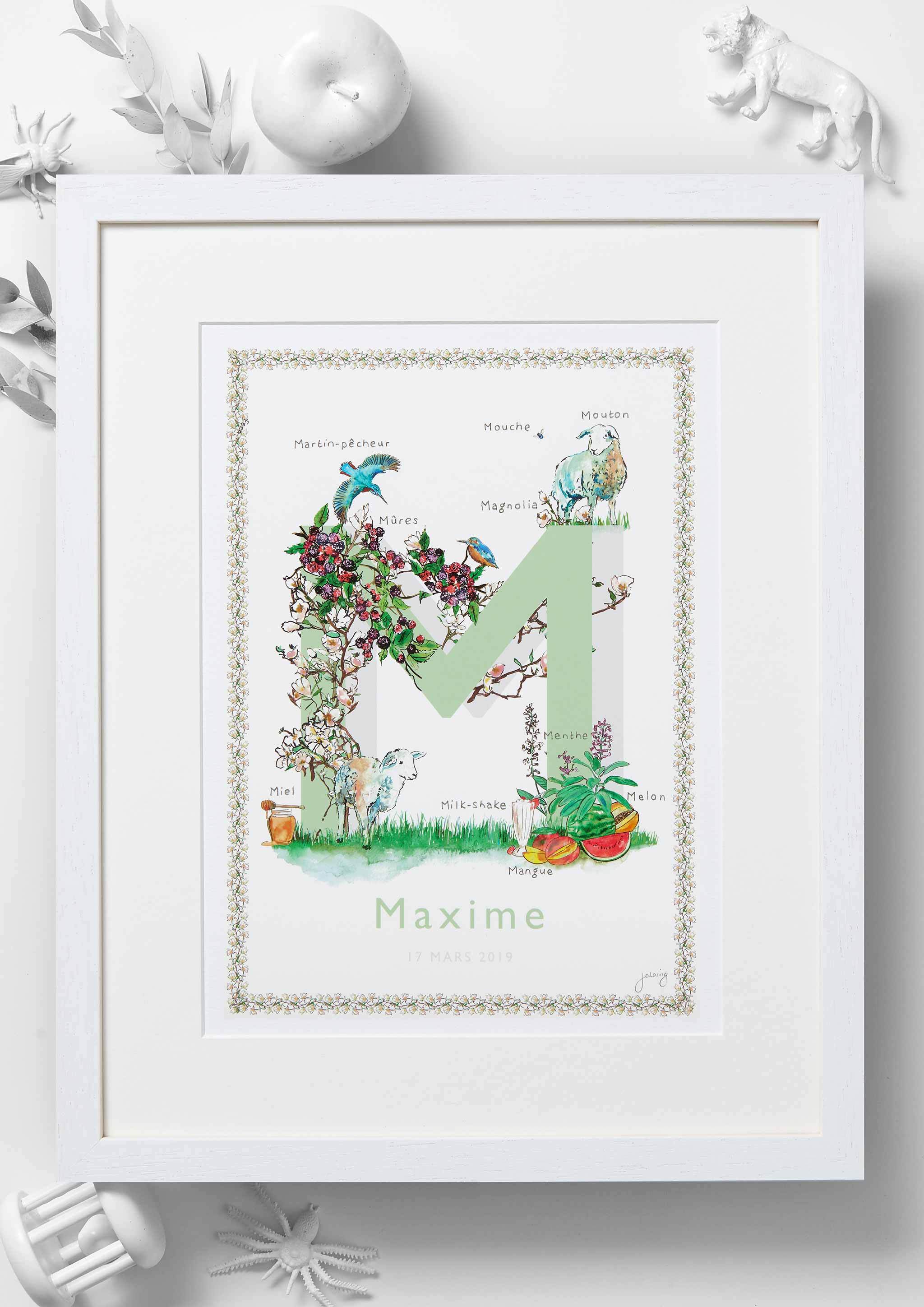 Jo Laing - Giclée Fine Art Print - French Nursery Art and Illustration