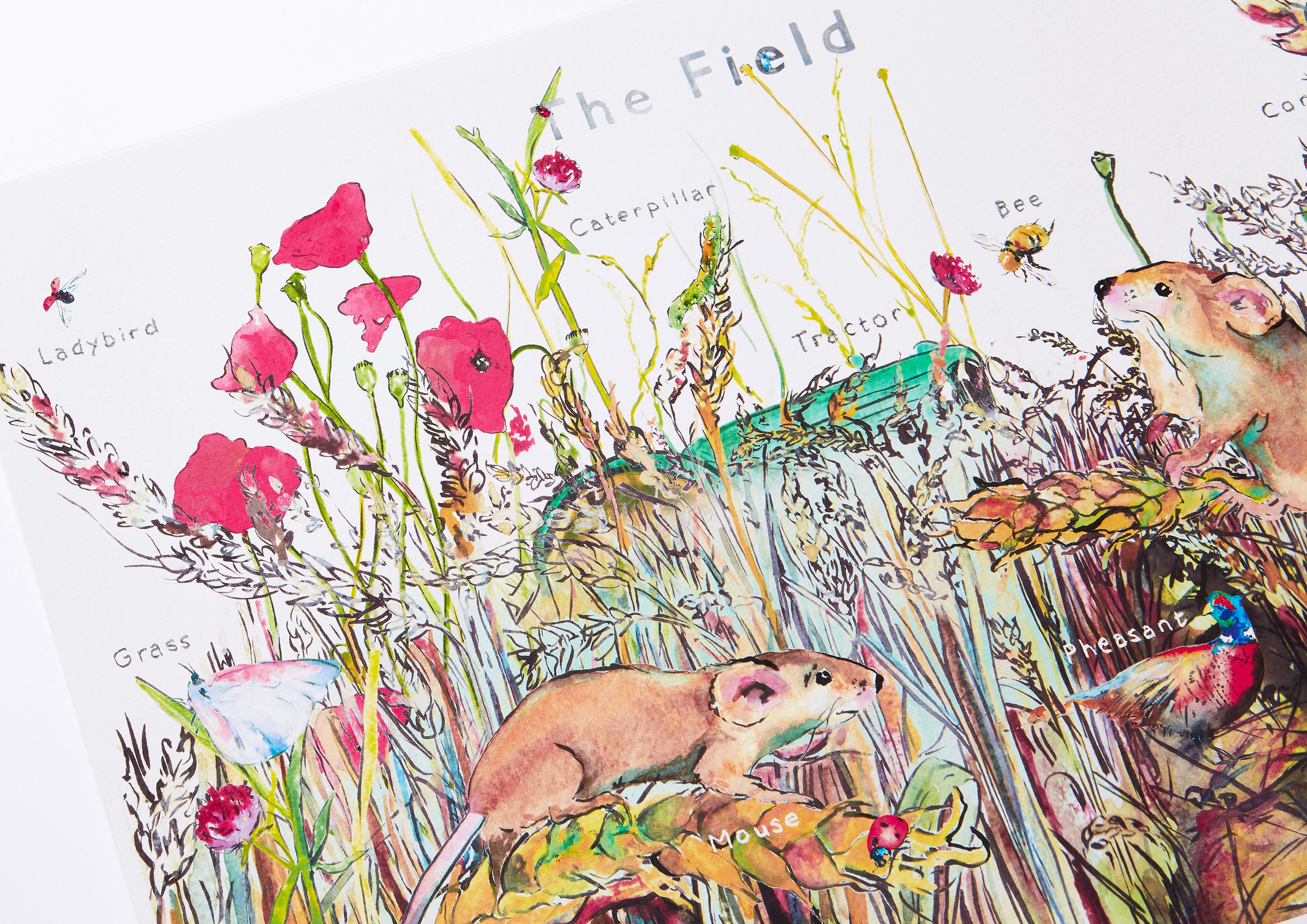 The Field Nursery Art Print