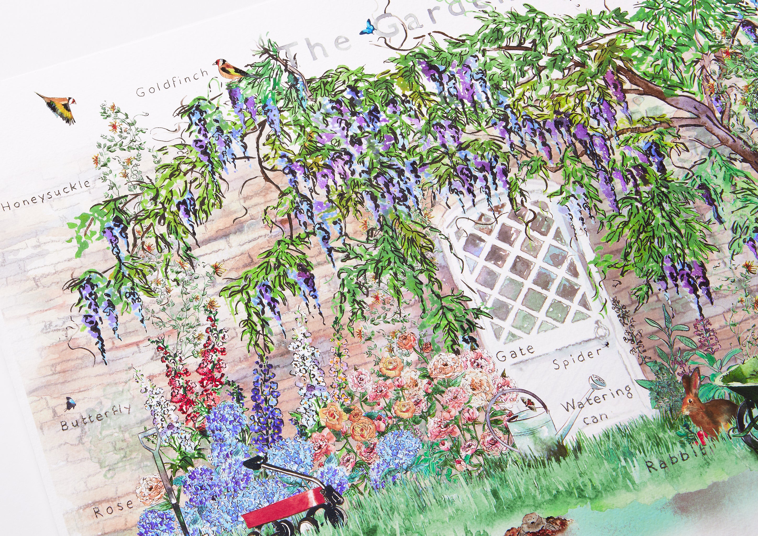 The Garden Nursery Art Print
