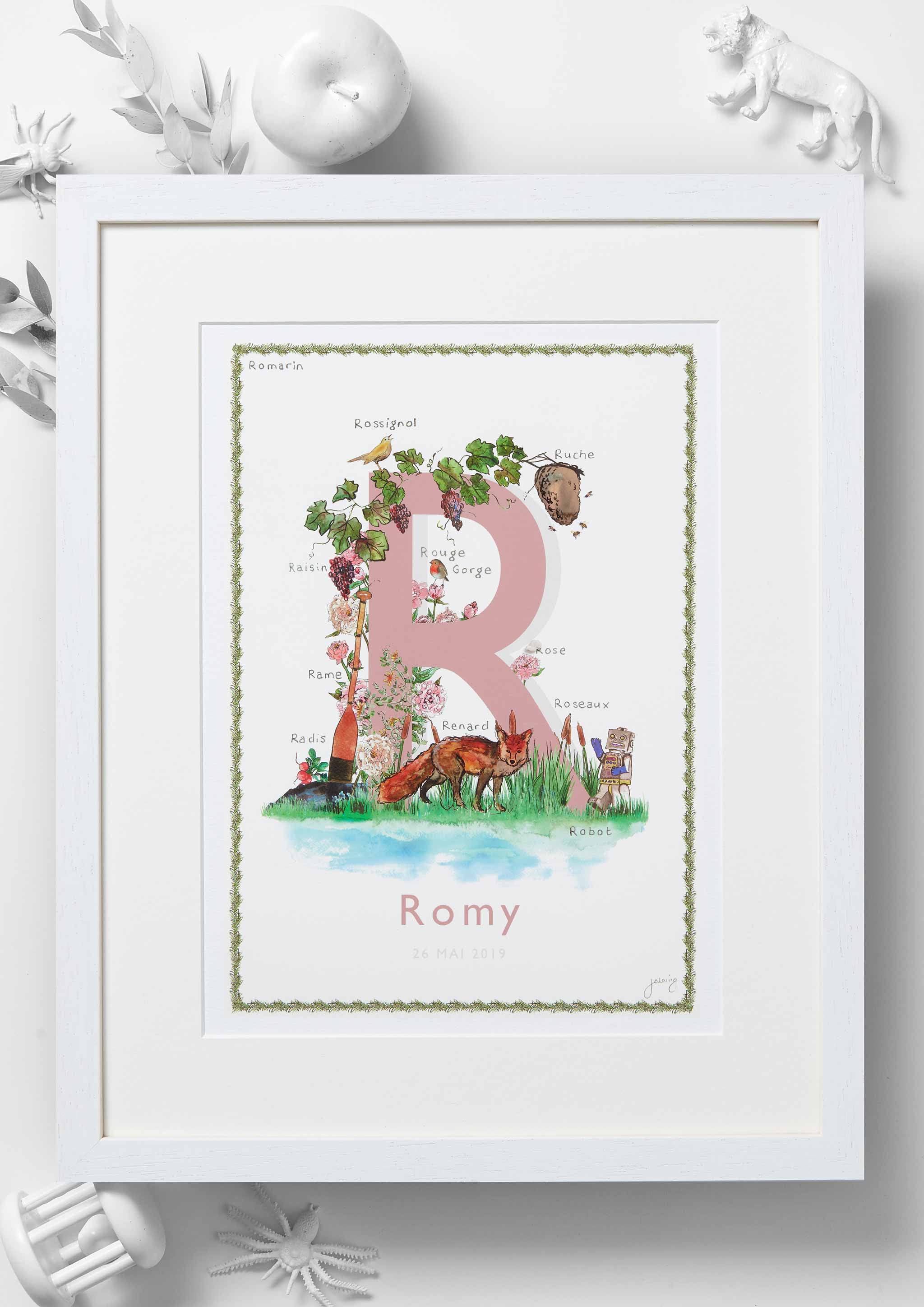 Jo Laing - Giclée Fine Art Print - French Nursery Art and Illustration