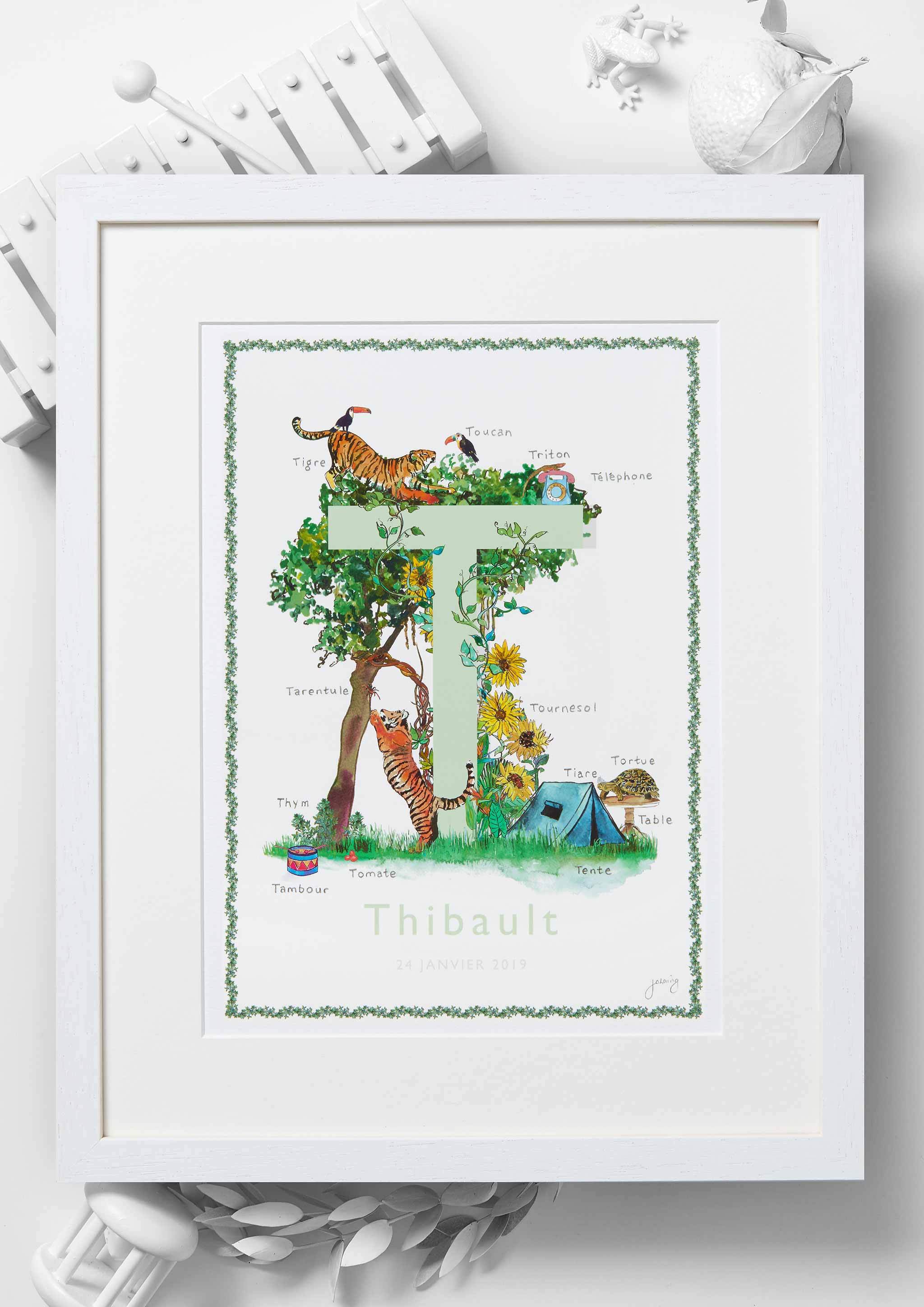 Jo Laing - Giclée Fine Art Print - French Nursery Art and Illustration