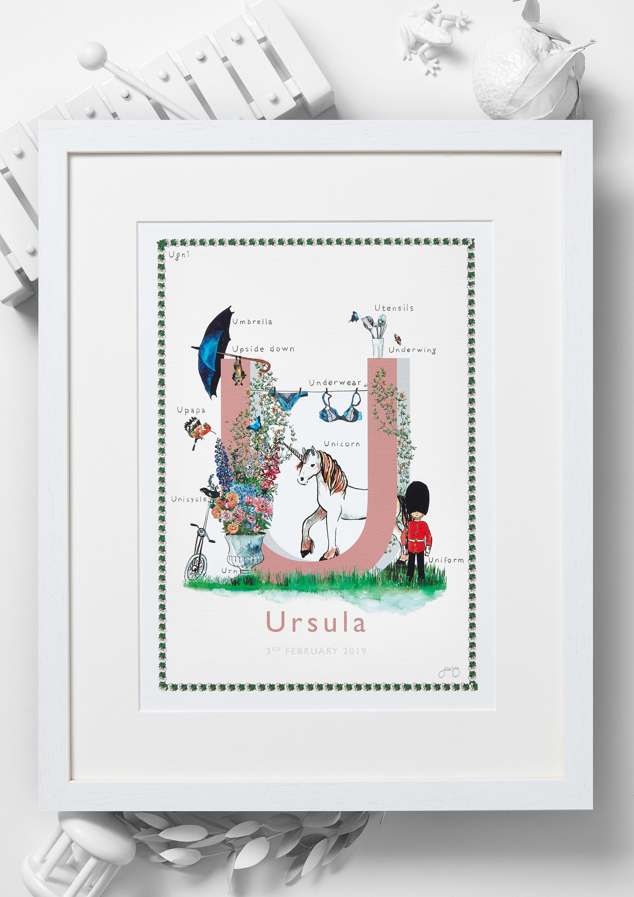 Jo Laing - Giclée Fine Art Print - Nursery Art and Illustration made in England
