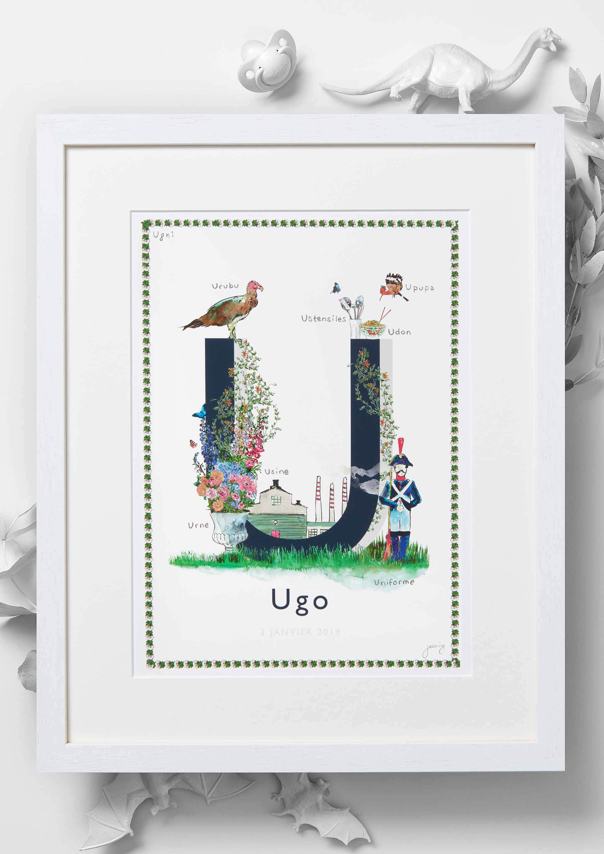 Jo Laing - Giclée Fine Art Print - French Nursery Art and Illustration